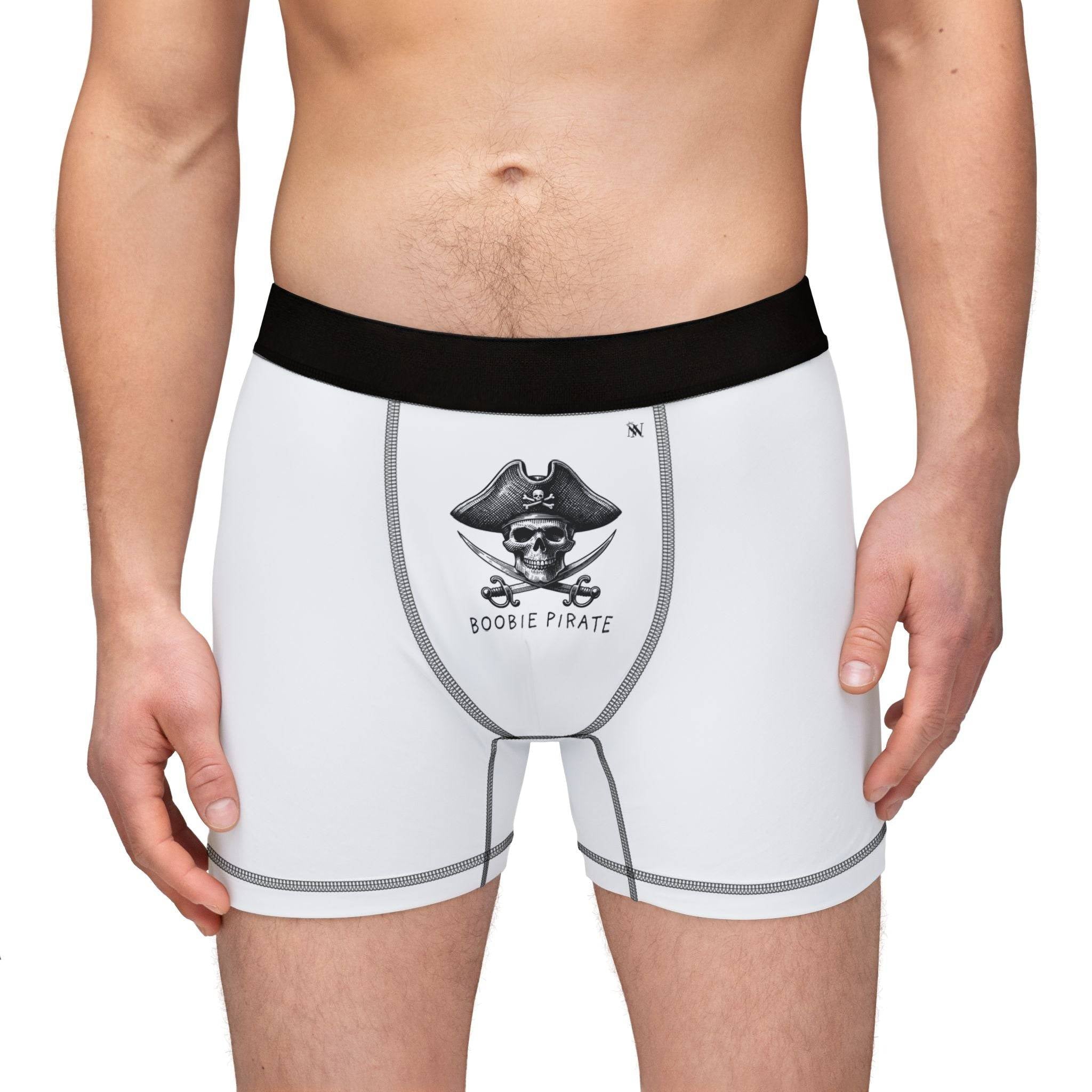 Boobie Pirate | Mix and Match Fun-Flirty Lovers’ Boxer Briefs