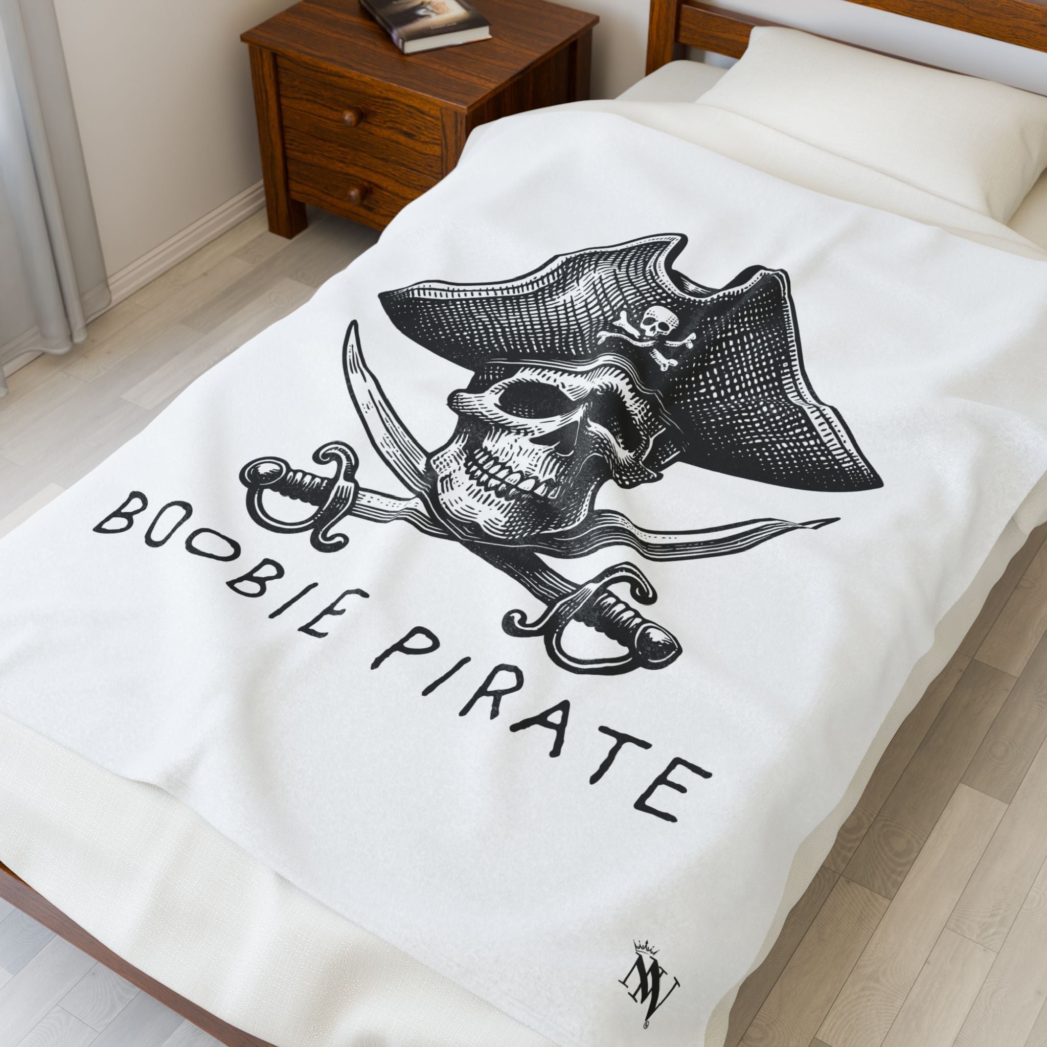 Boobie Pirate | Mix & Match Fun-Flirty Lovers’ Blankets