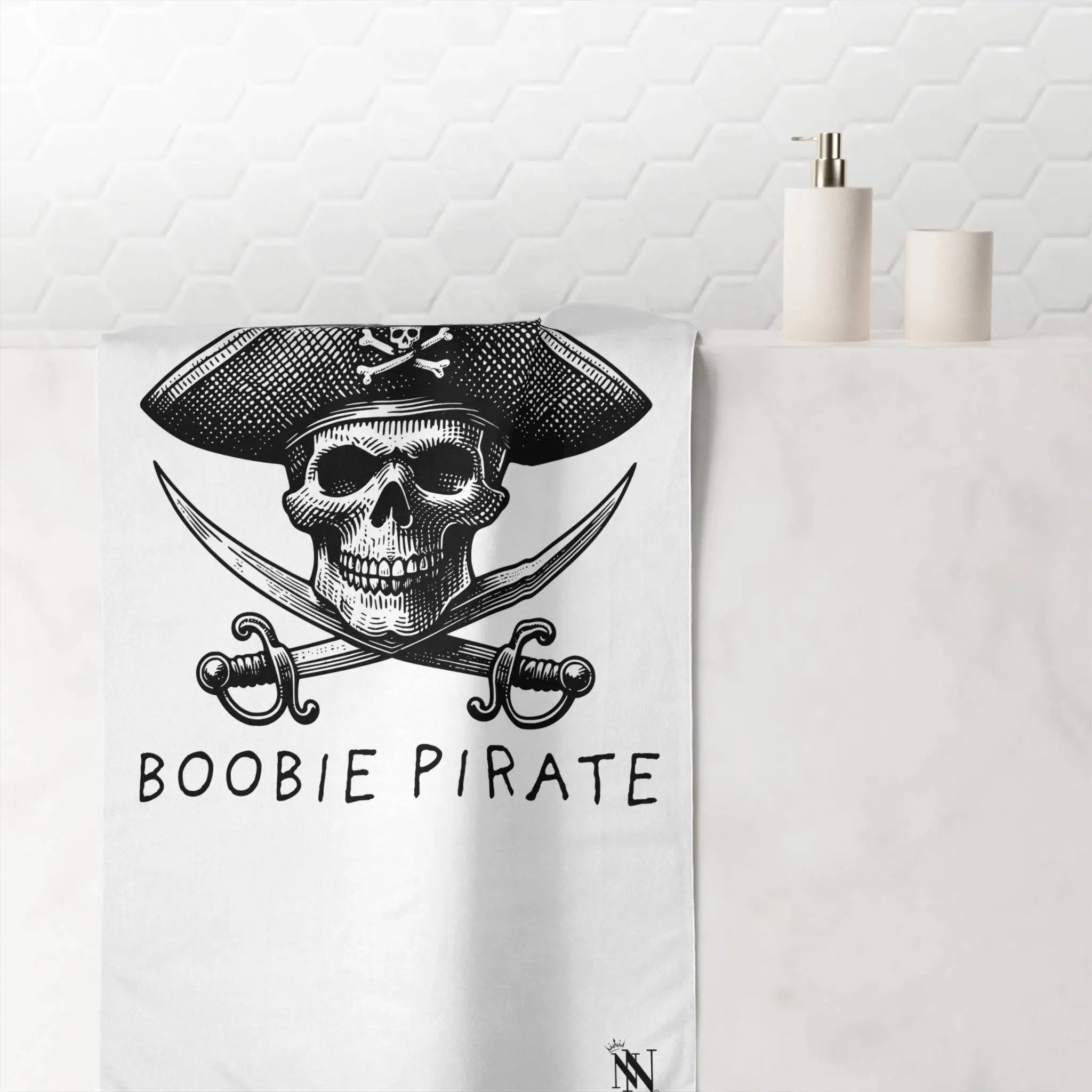 Boobie Pirate | Mix & Match Naughty XL Fun-Flirty Lovers’ Towels