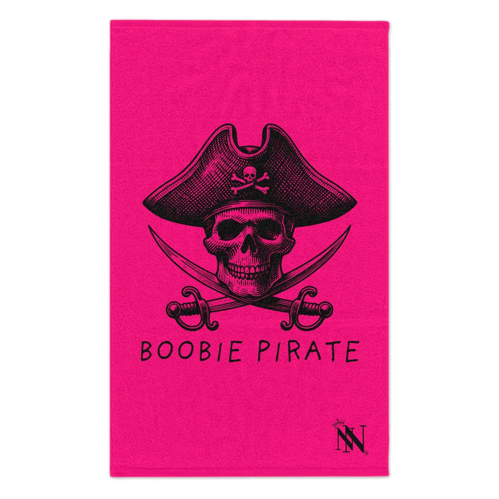 Boobie Pirate Pink Mix & Match Soft Sex Towels | Naughty Lovers’ Gifts
