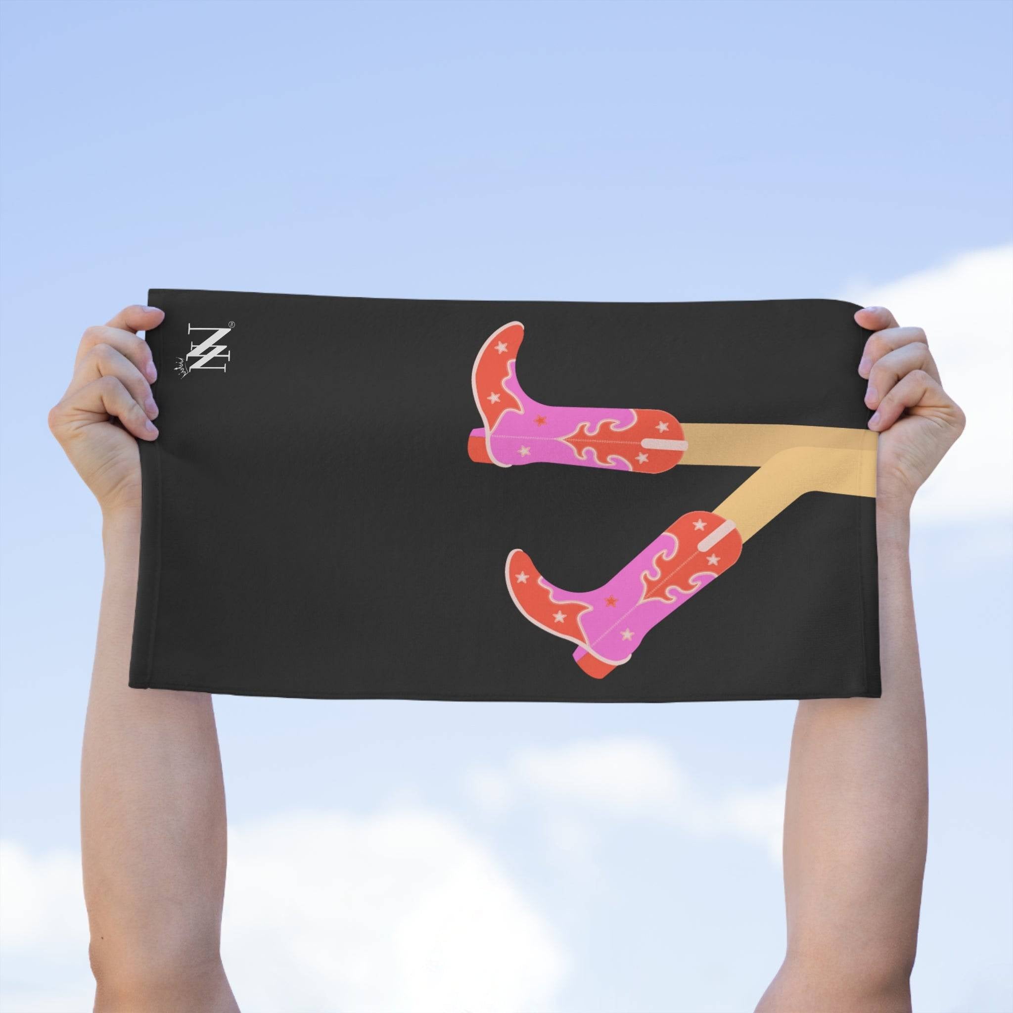 Boots Up | Mix & Match Soft Fun-Flirty Lovers’ Towels