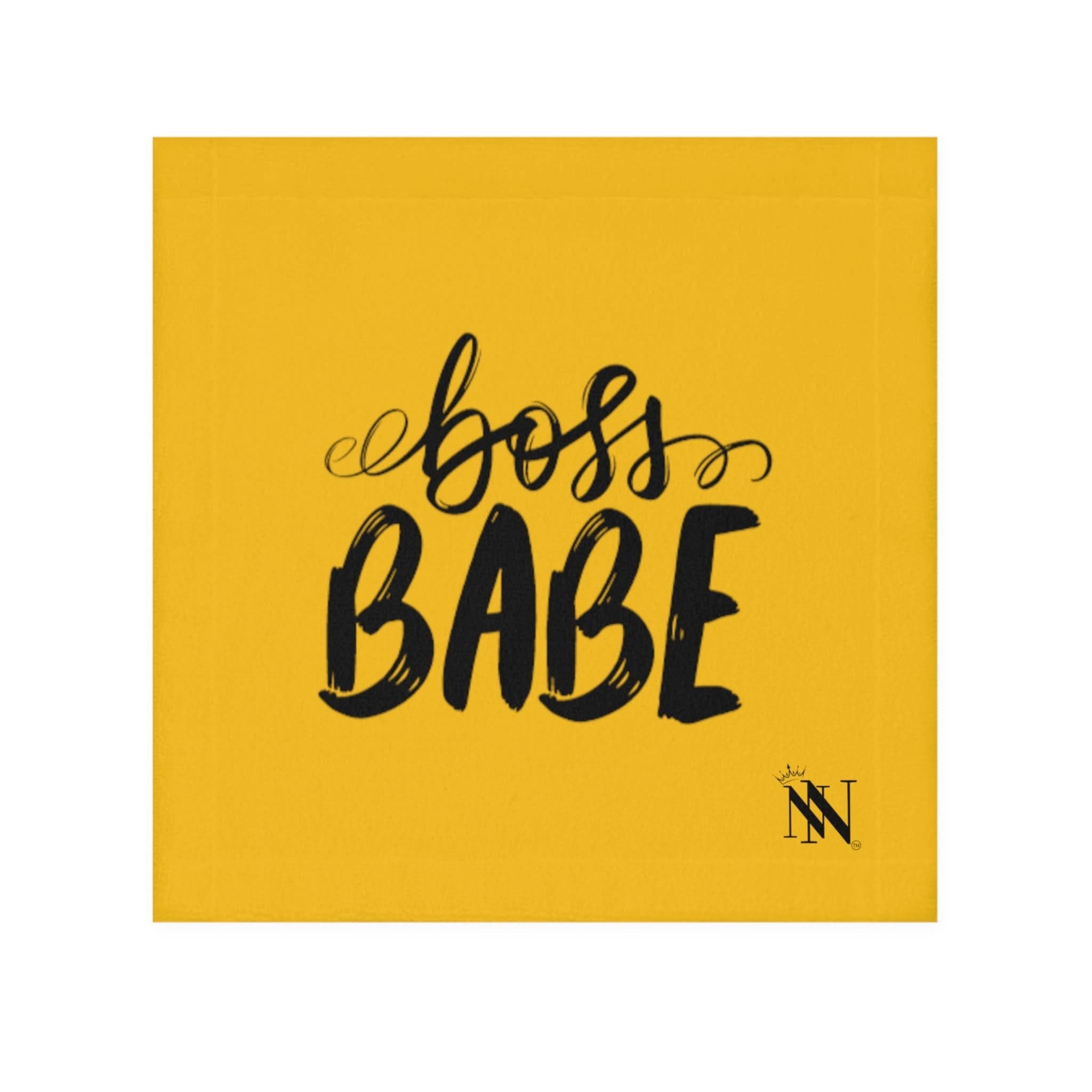 Boss Babe Yellow | Mix & Match Lils’ Fun-Flirty Lovers’ Towels