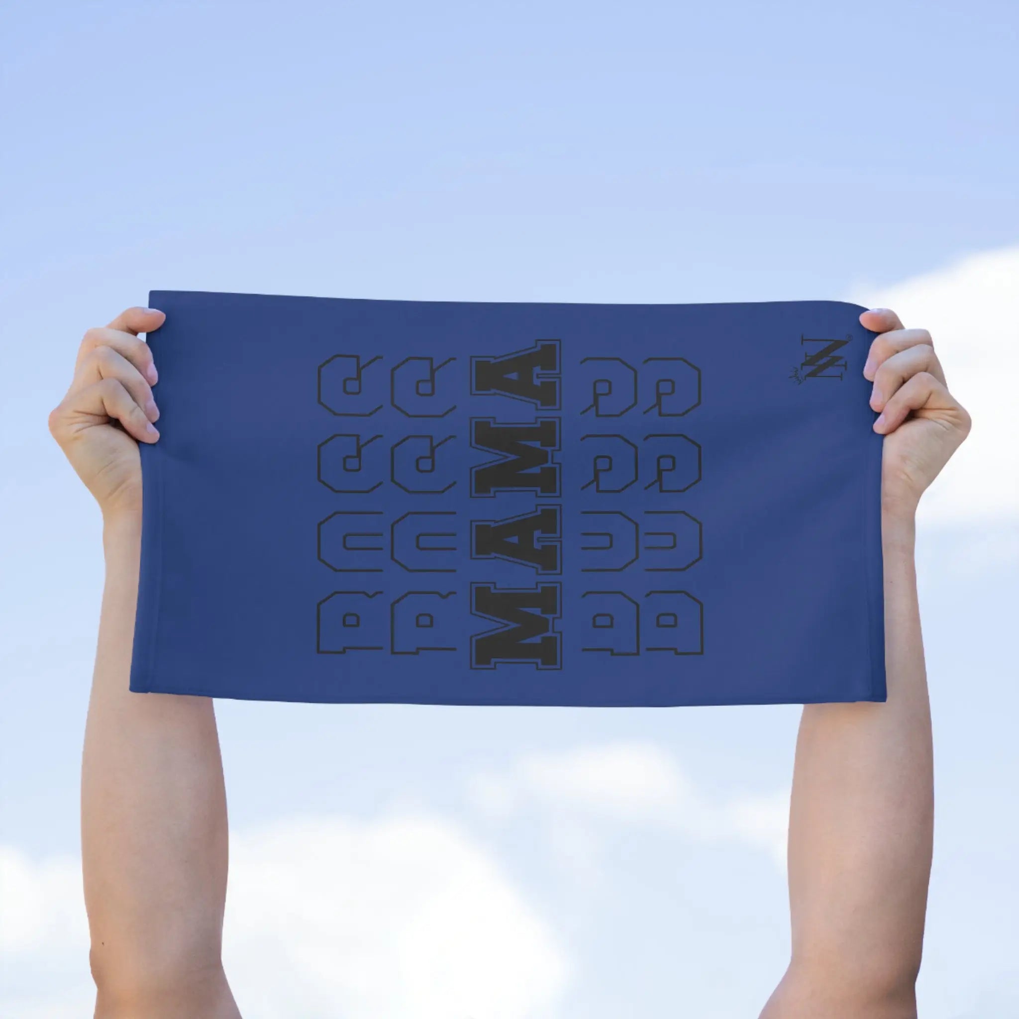 Boss Mama Blue | Mix & Match Soft Fun-Flirty Lovers’ Towels
