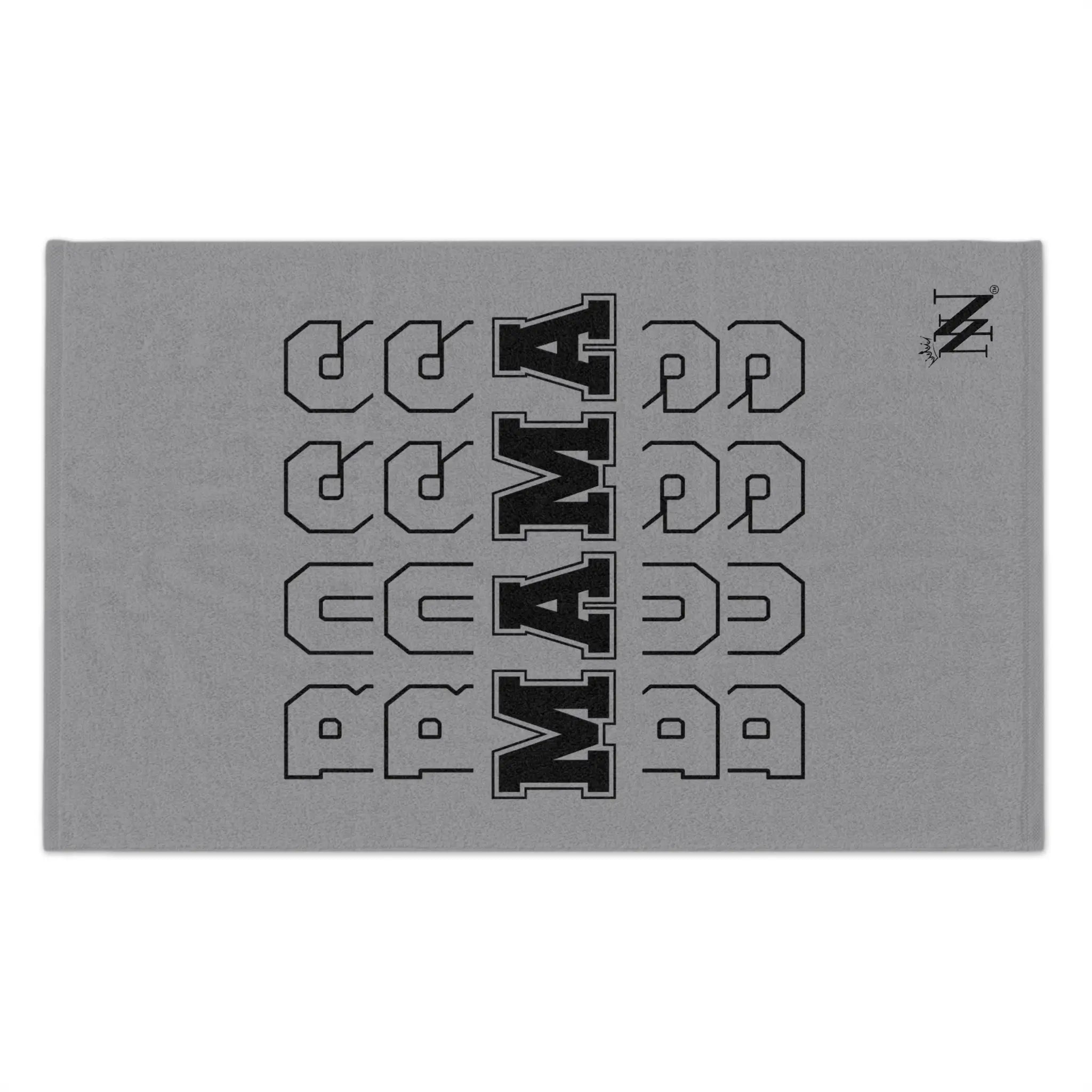 Boss Mama Grey | Mix & Match Soft Fun-Flirty Lovers’ Towels