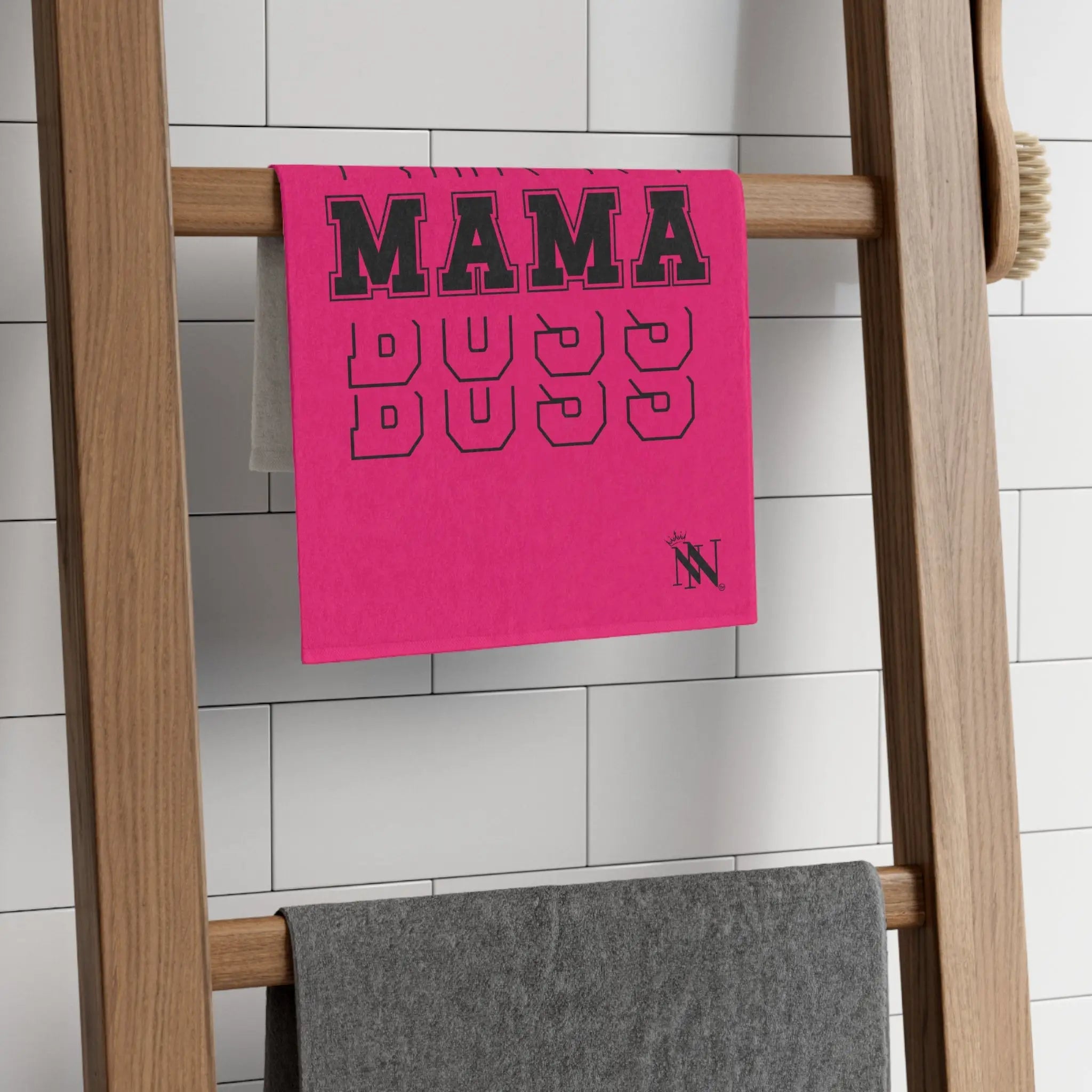 Boss Mama Pink | Mix & Match Soft Fun-Flirty Lovers’ Towels