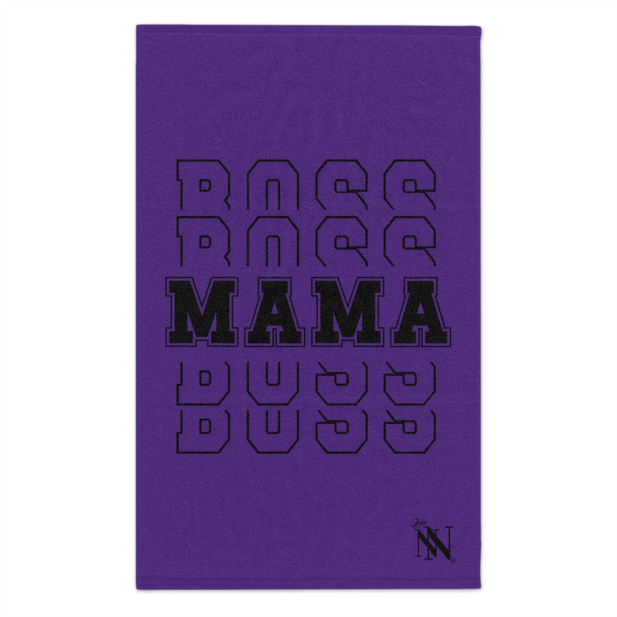 Boss Mama Purple | Mix & Match Soft Fun-Flirty Lovers’ Towels