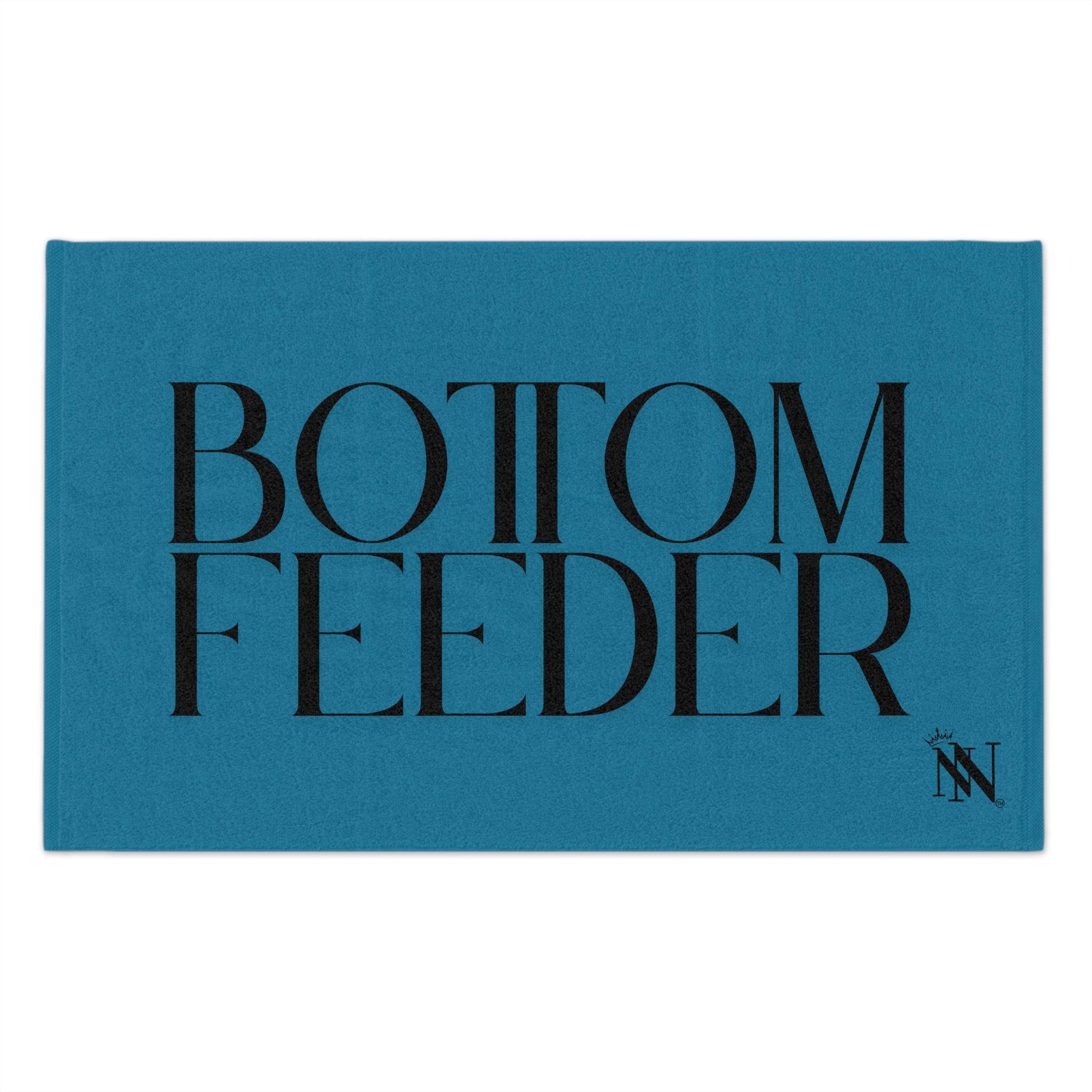 Bottom Feeder Blue Mix & Match Soft Sex Towels | Naughty Lovers’ Gifts