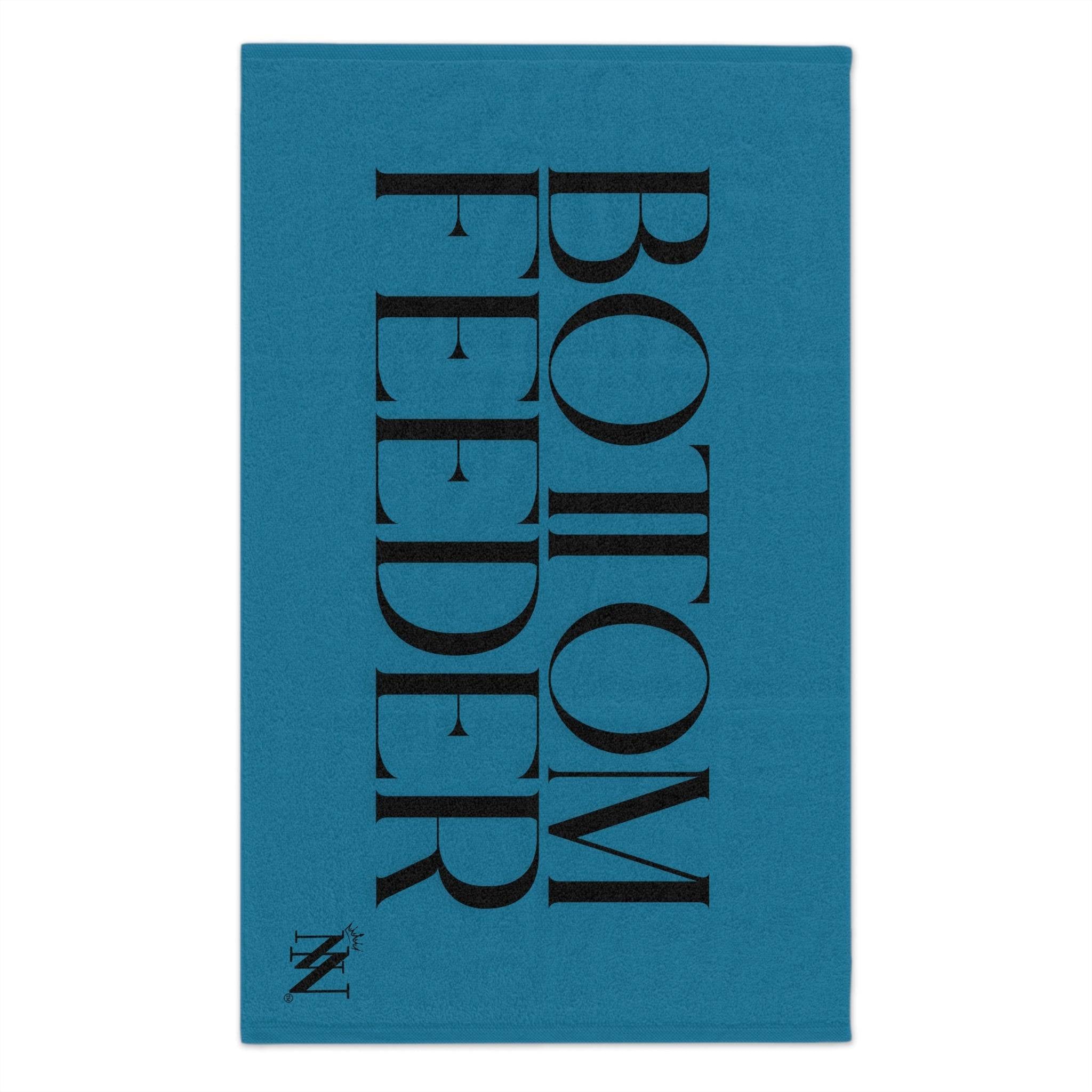 Bottom Feeder Blue Mix & Match Soft Sex Towels | Naughty Lovers’ Gifts
