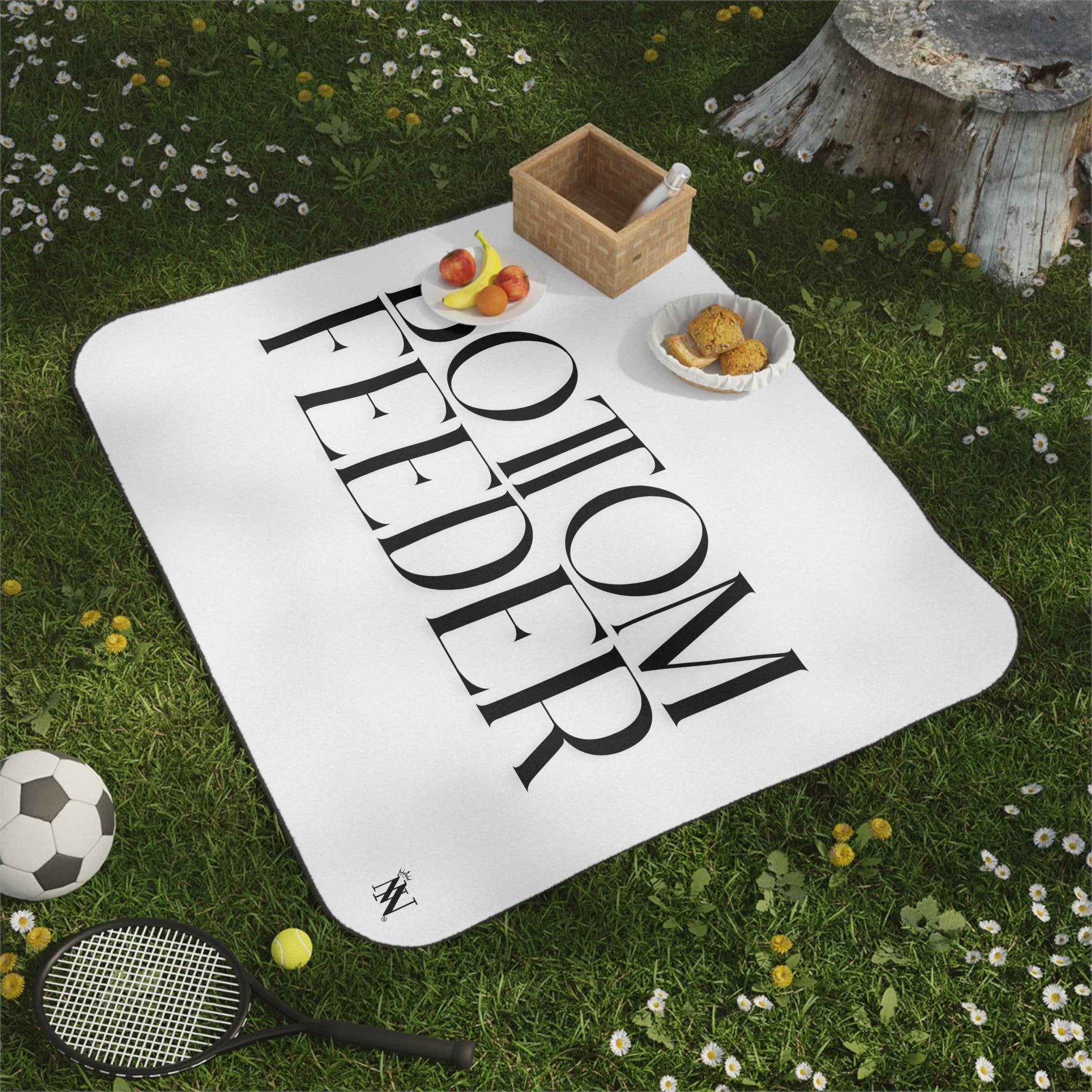 Bottom Feeder | Mix Match Fun-Flirty Lovers’ Water-Resistant Blankets