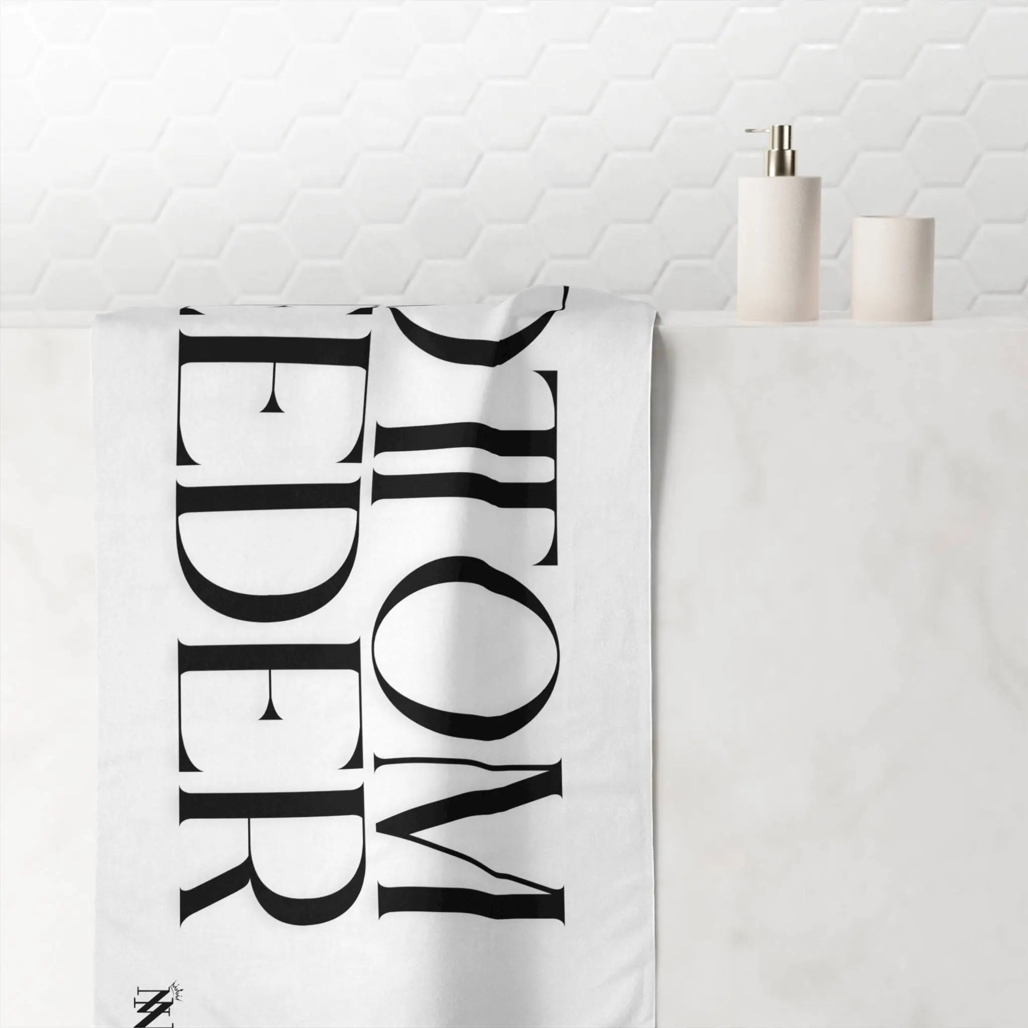 Bottom Feeder | Mix & Match Naughty XL Fun-Flirty Lovers’ Towels