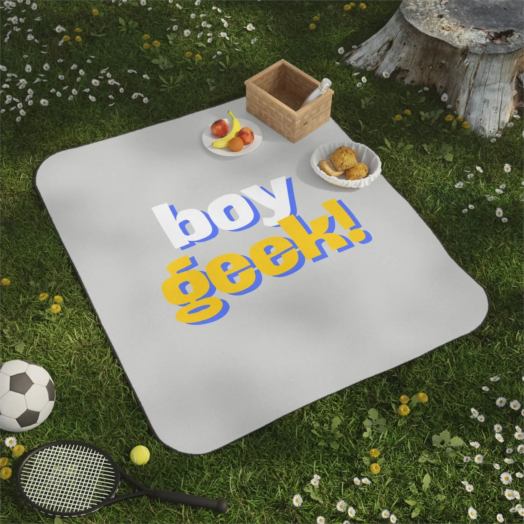 Boy Geek! | Mix Match Fun-Flirty Lovers’ Water-Resistant Blankets