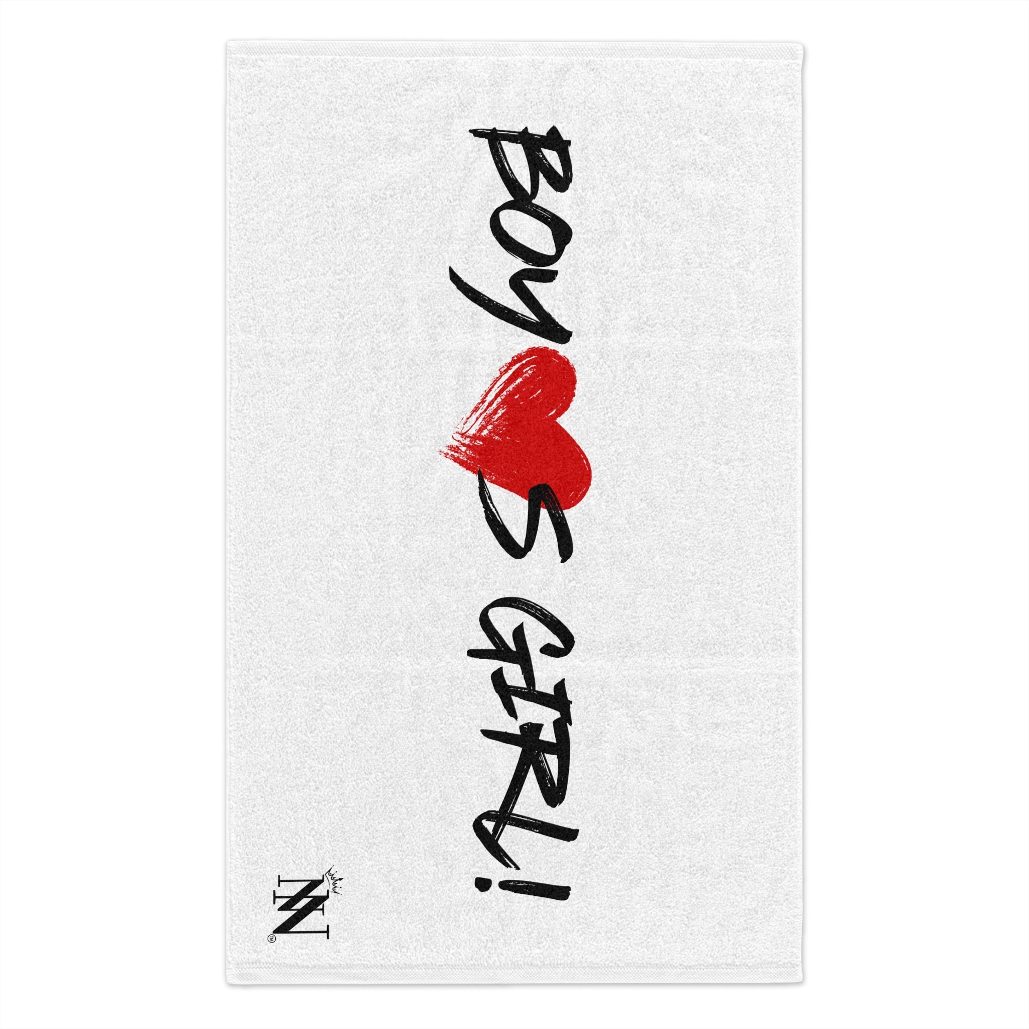 Boy Loves Girl! | Mix & Match Soft Fun-Flirty Lovers’ Towels