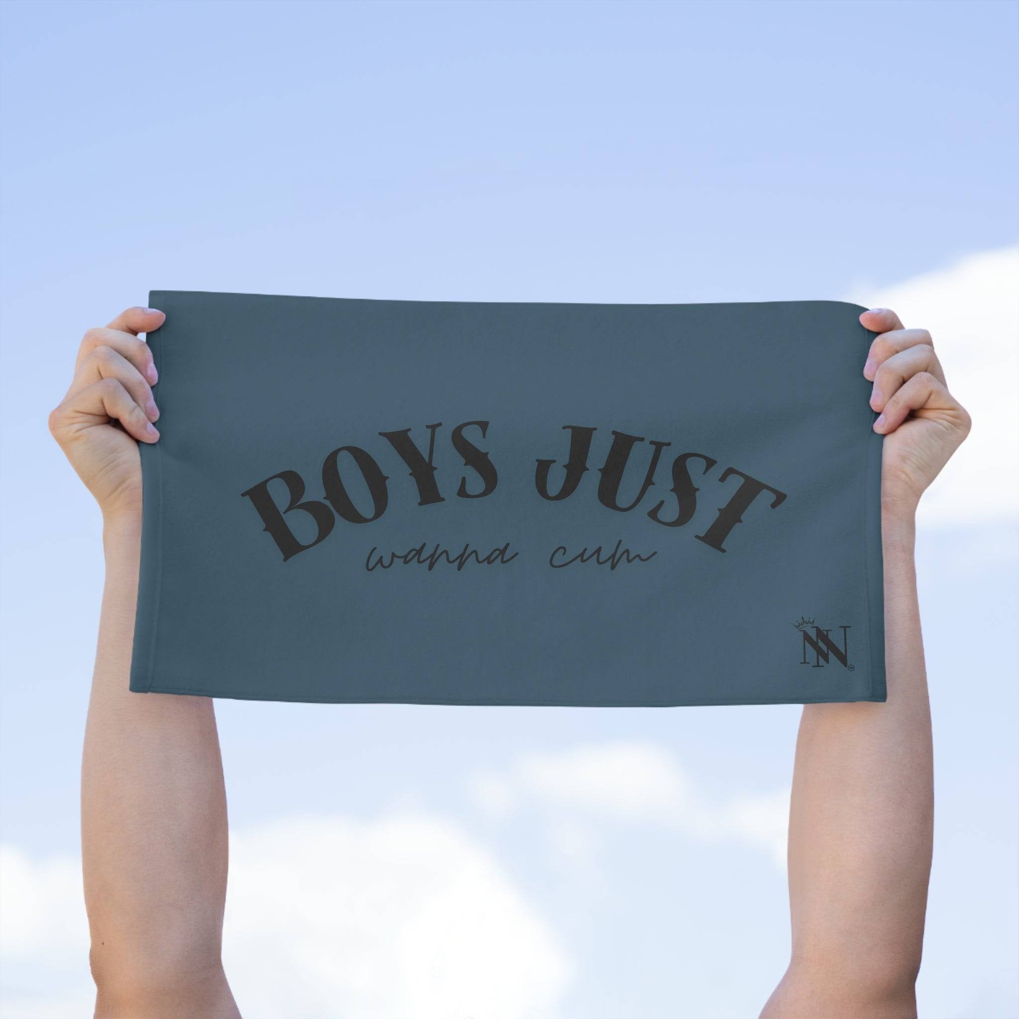 Boys Just Wanna Cum | Mix & Match Soft Fun-Flirty Lovers’ Towels