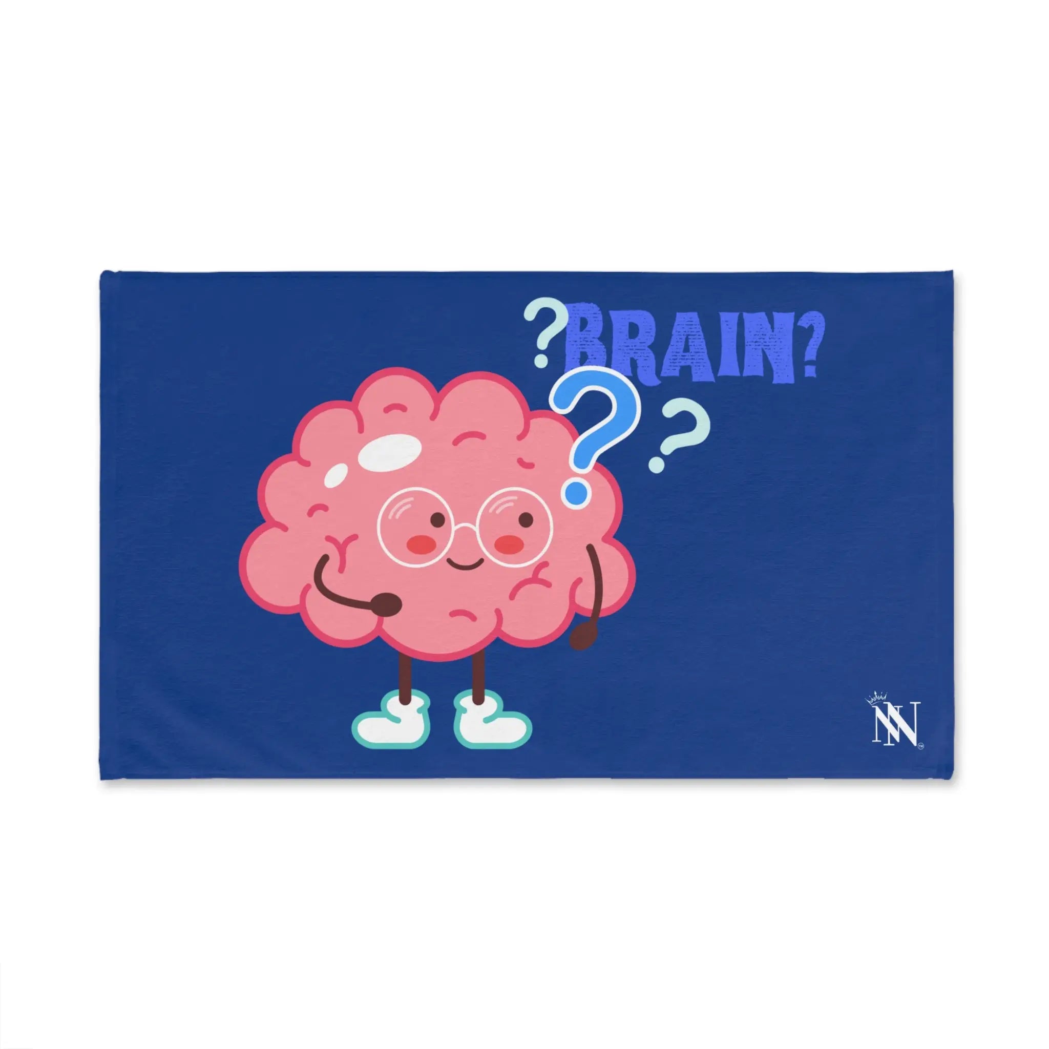 Brain? Blue | Mix & Match Original Fun-Flirty Lovers’ Towels