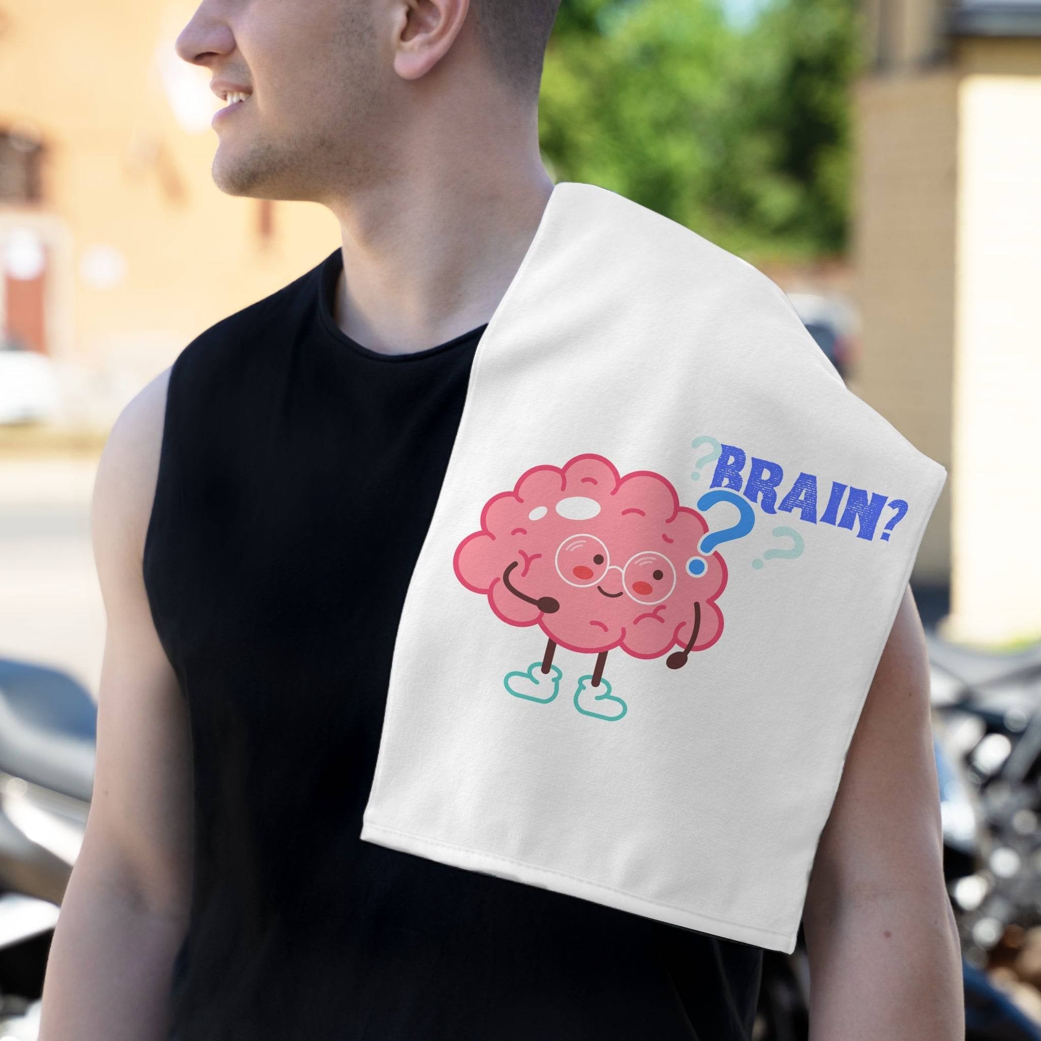 Brain? | Mix & Match Soft Fun-Flirty Lovers’ Towels