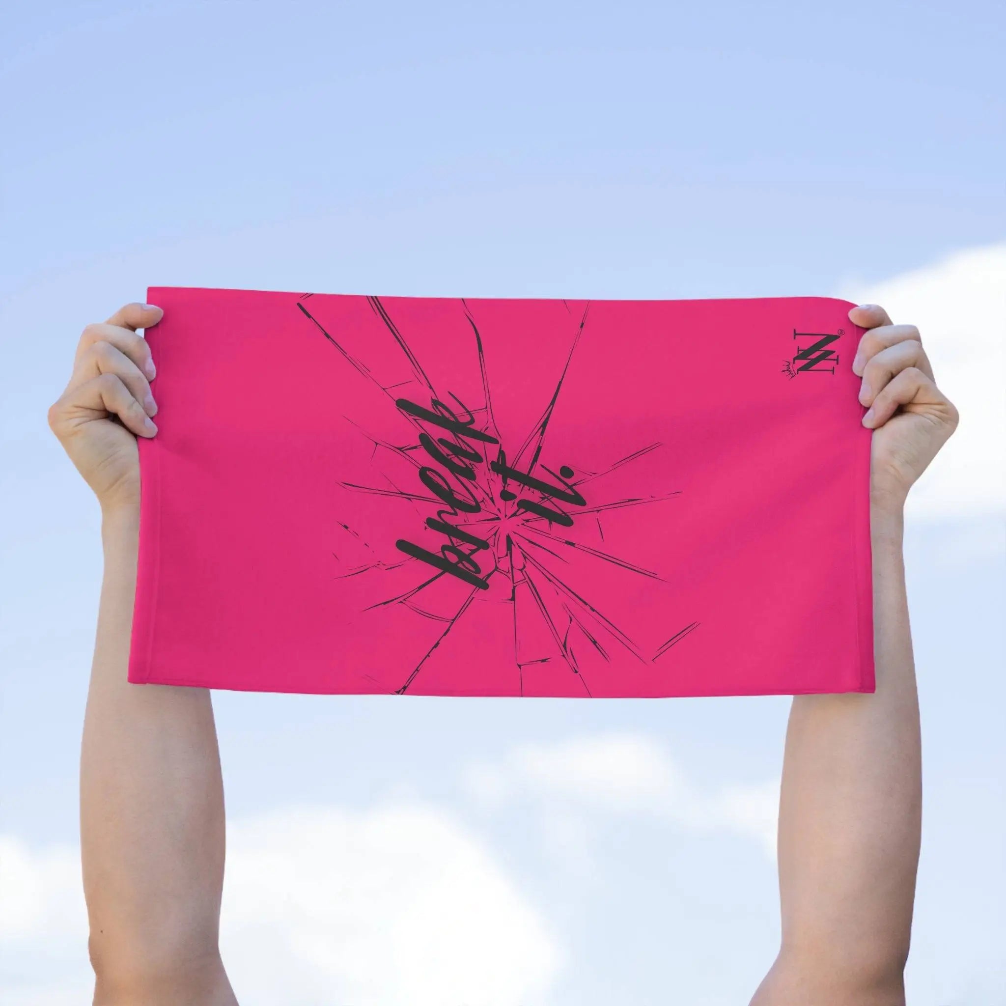 Break It. Pink Mix & Match Soft Sex Towels | Flirty Lovers’ Gifts
