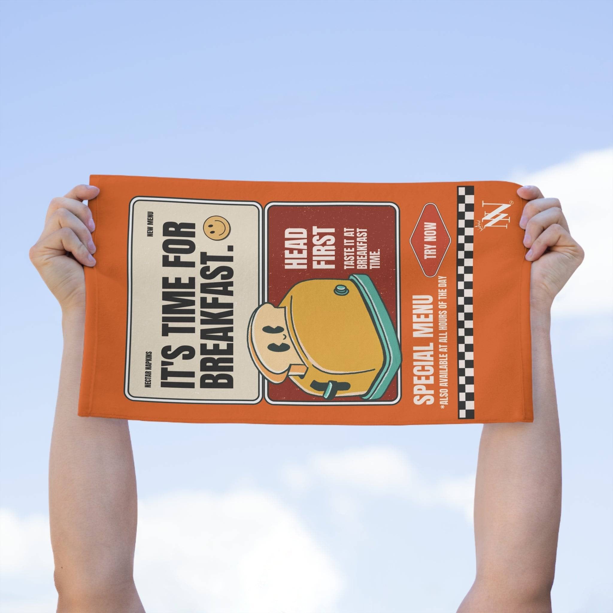 Breakfast Time | Mix & Match Soft Fun-Flirty Lovers’ Towels