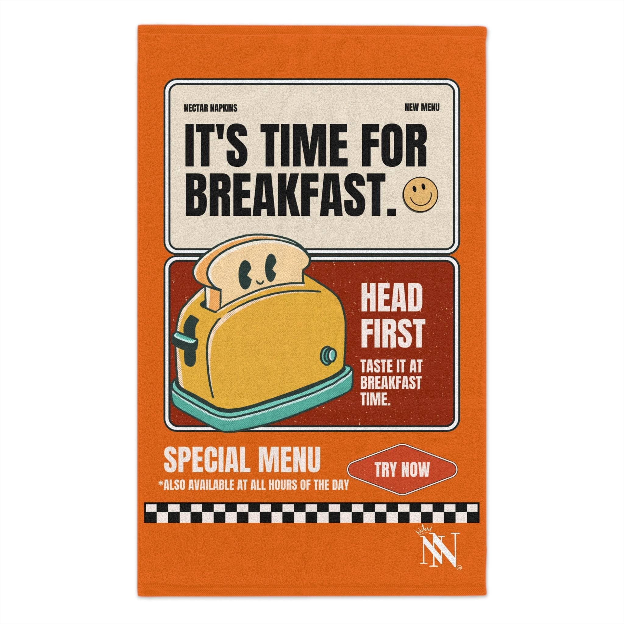 Breakfast Time | Mix & Match Soft Fun-Flirty Lovers’ Towels