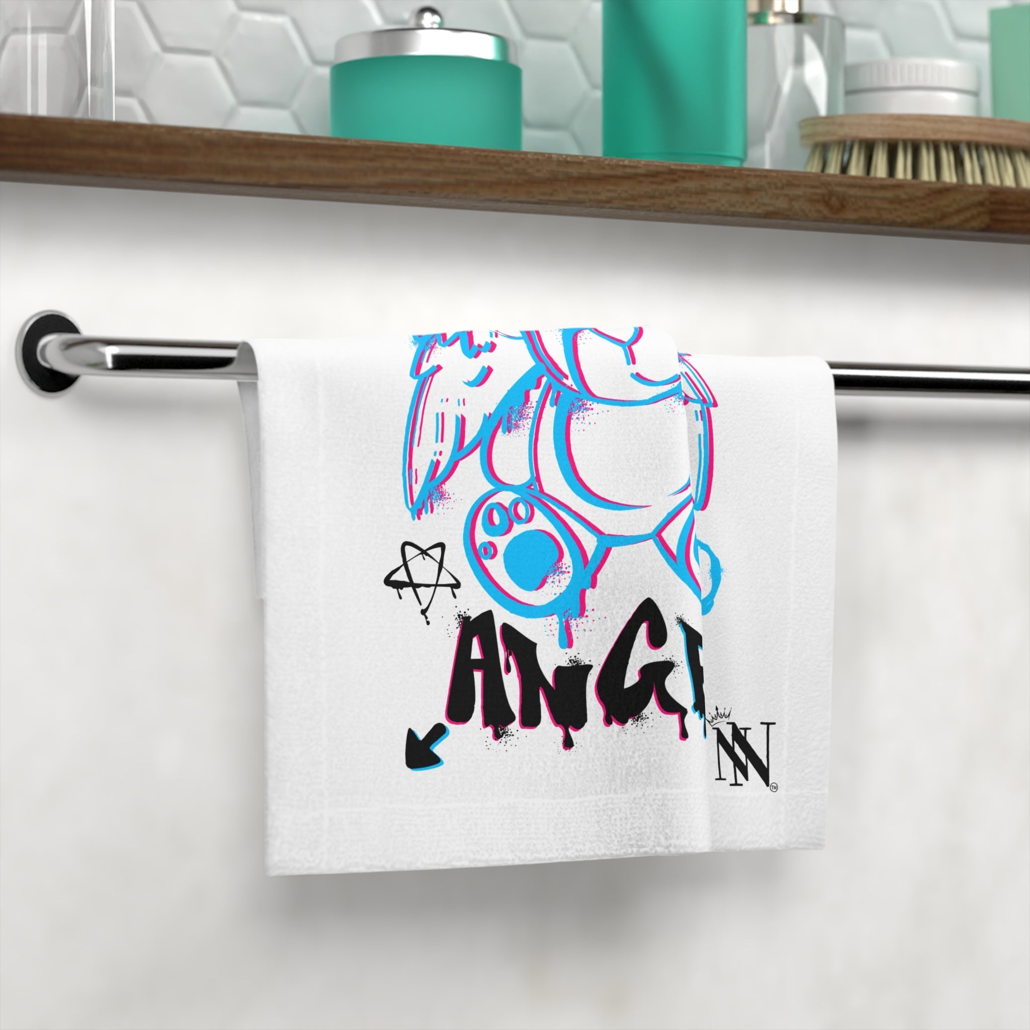 Broken Bear Angel | Mix & Match Lils’ Fun-Flirty Lovers’ Towels