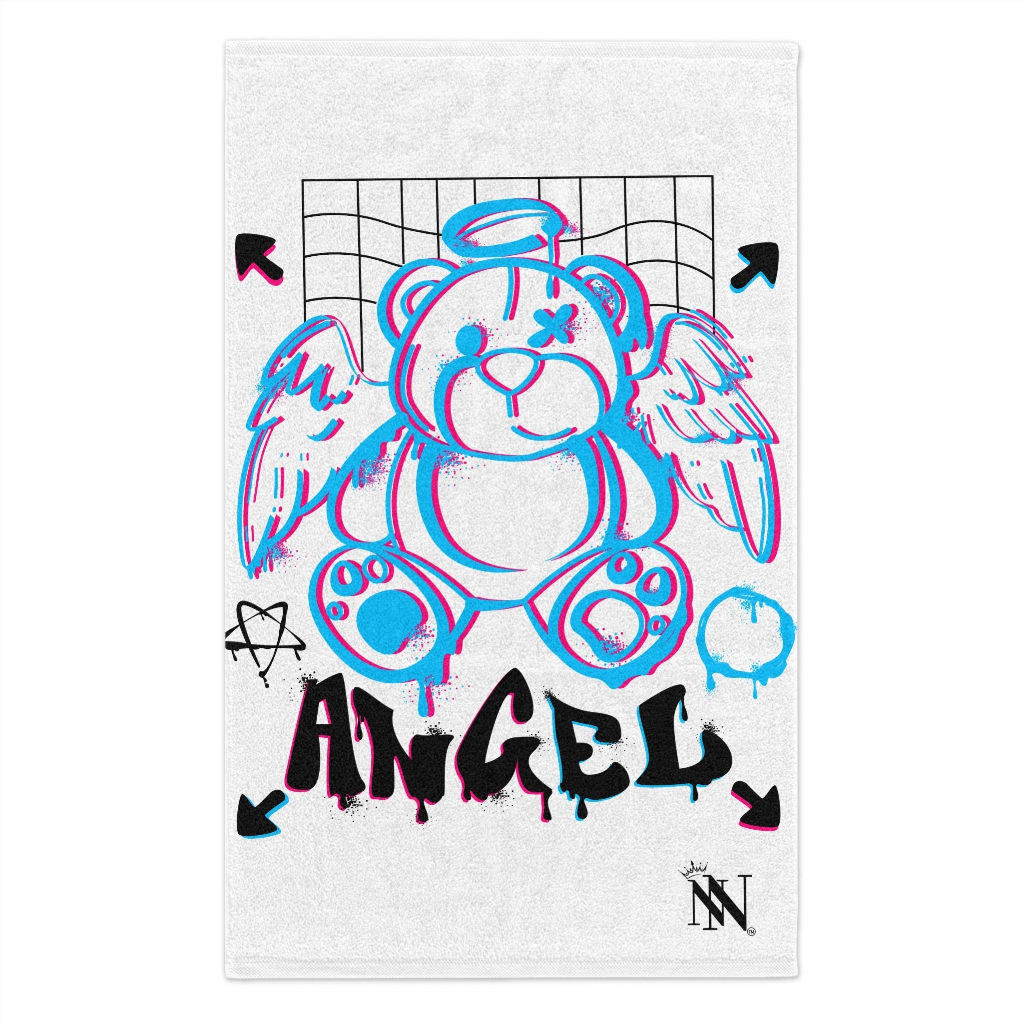 Broken Bear Angel | Mix & Match Soft Fun-Flirty Lovers’ Towels