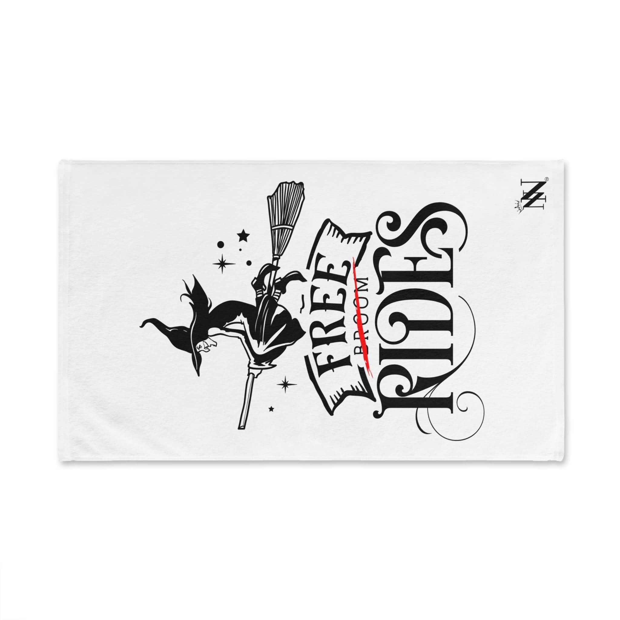 Broom Rides Halloween | Mix & Match Original Fun-Flirty Lovers’ Towels