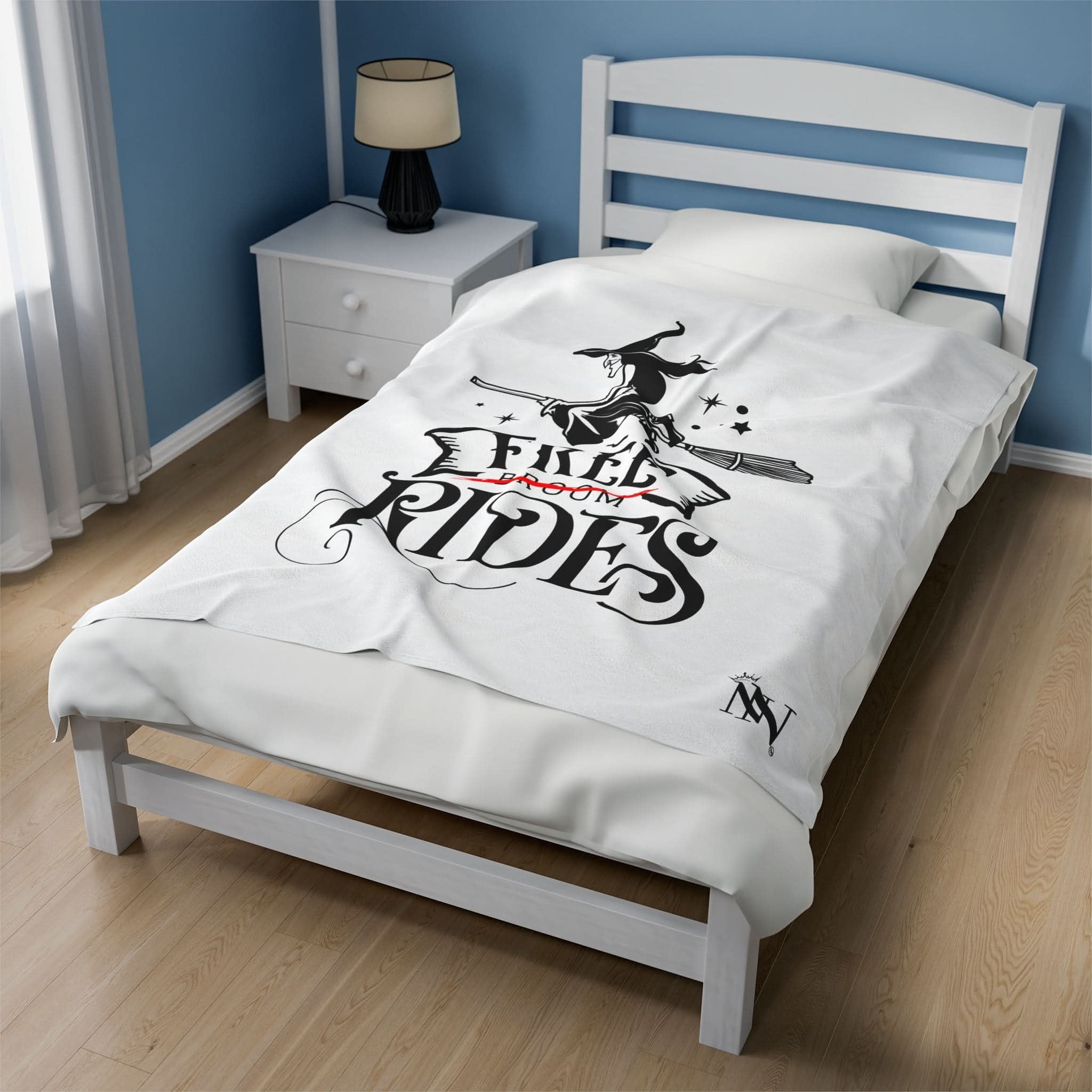 Broom Rides | Mix & Match Fun-Flirty Lovers’ Blankets