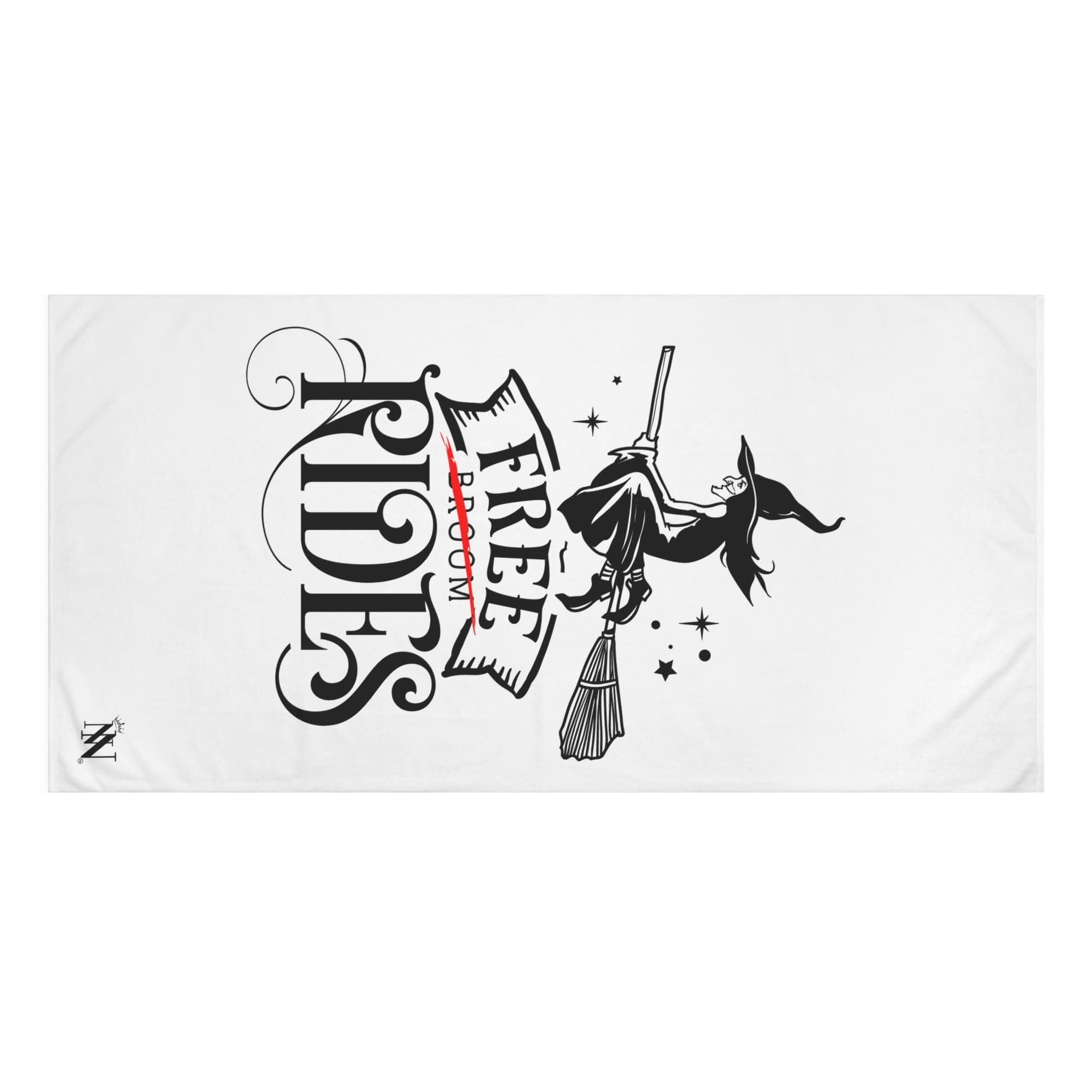 Broom Rides | Mix & Match Naughty XL Fun-Flirty Lovers’ Towels