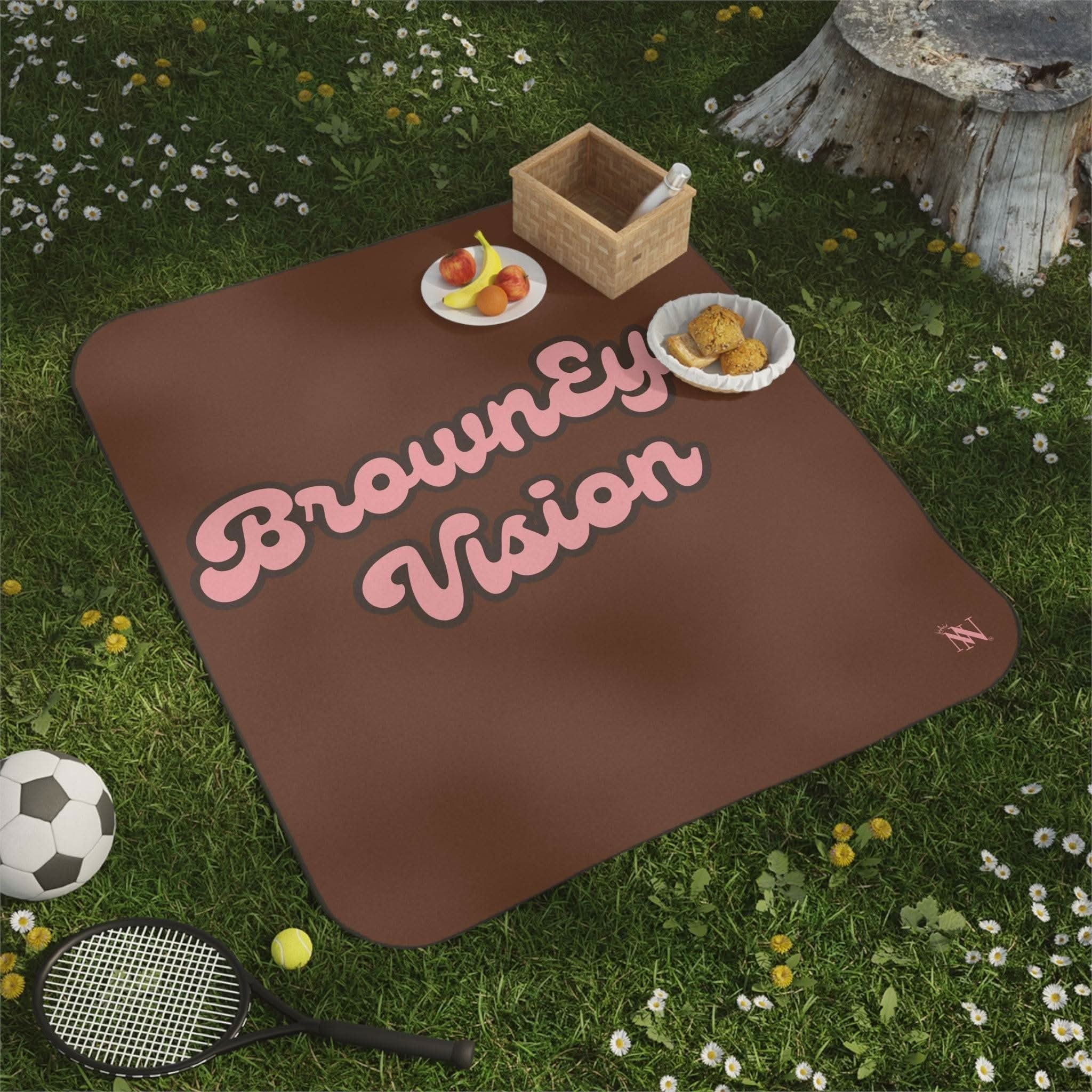 Brown Eye Vision | Mix Match Fun-Flirty Lovers’ Water-Resistant Blankets