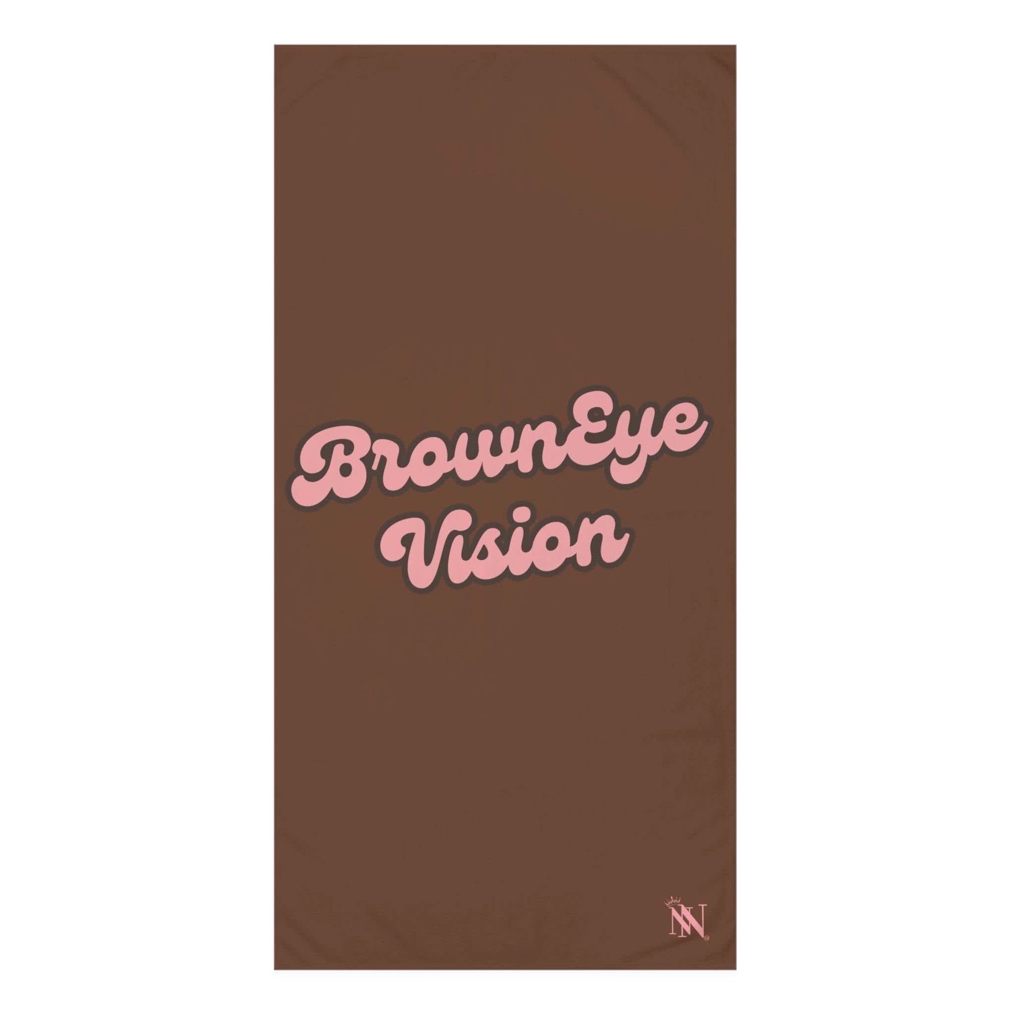 Brown Eye Vision | Mix & Match Naughty XL Fun-Flirty Lovers’ Towels