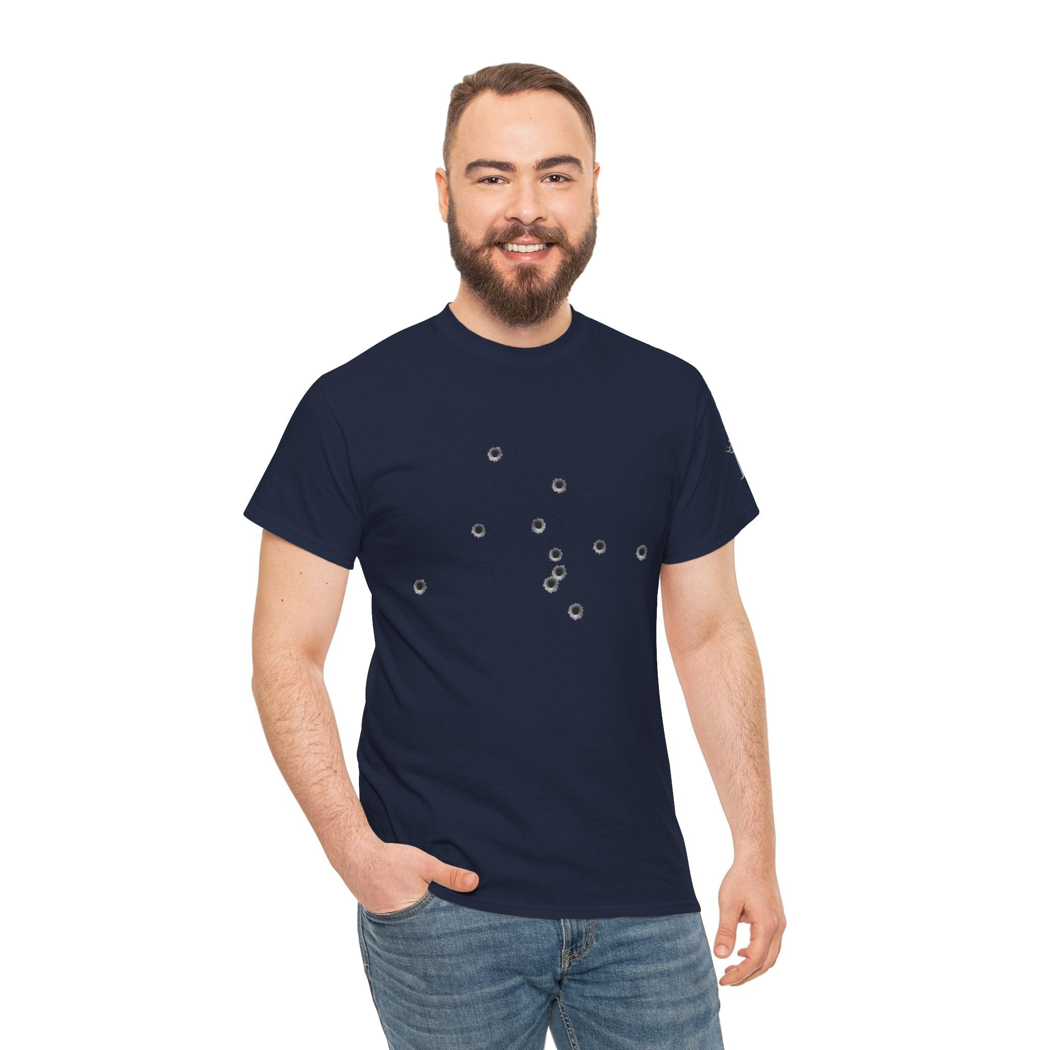 Bullet Hole | Mix & Match 100% Cotton Unisex Fun-Flirty Lovers’ Tees