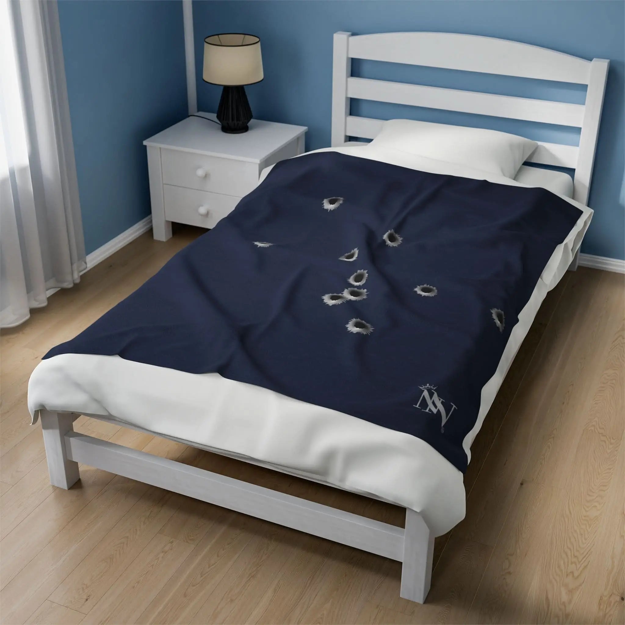 Bullet Holes | Mix & Match Fun-Flirty Lovers’ Blankets