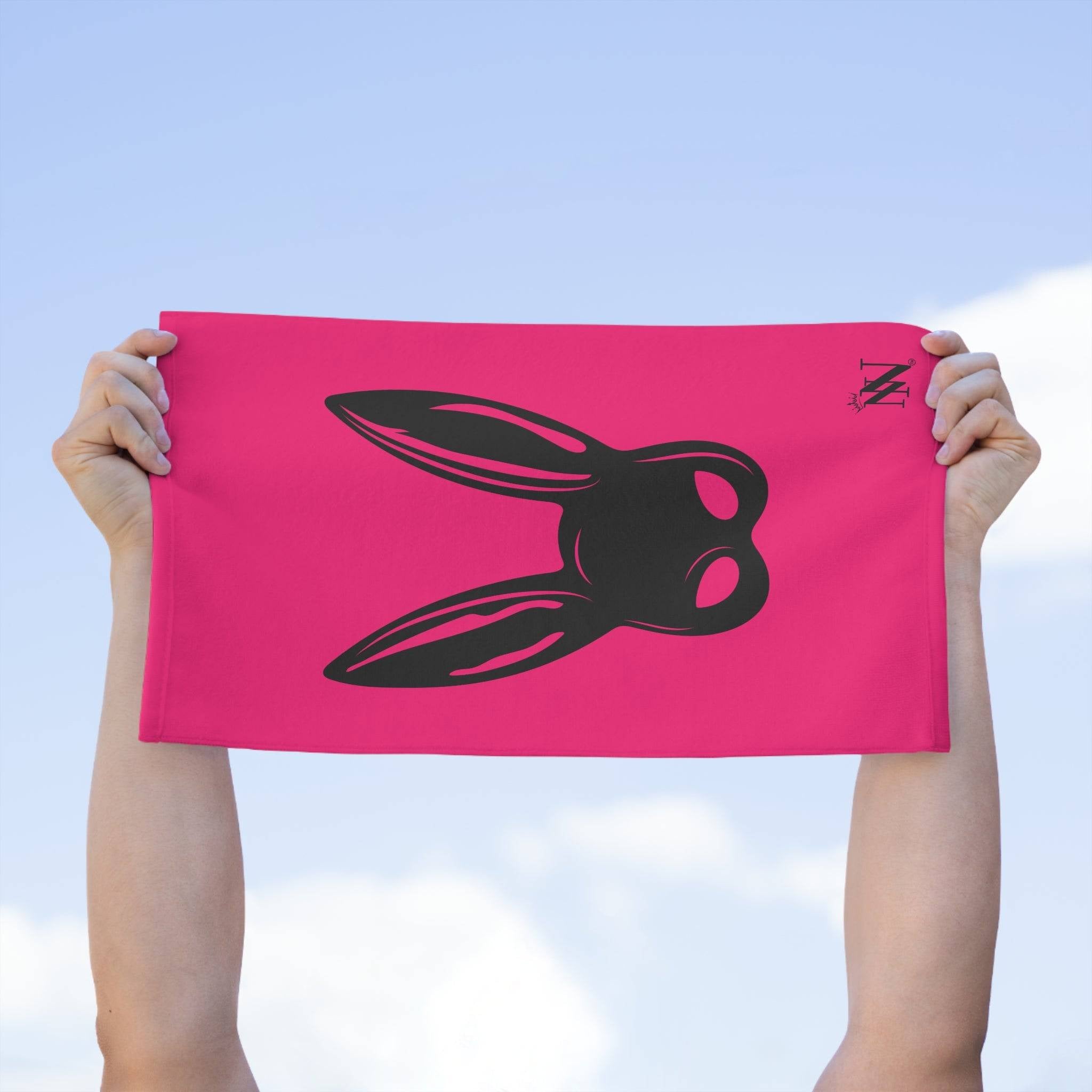 Bunny Mask Pink Mix & Match Soft Sex Towels | Flirty Lovers’ Gifts