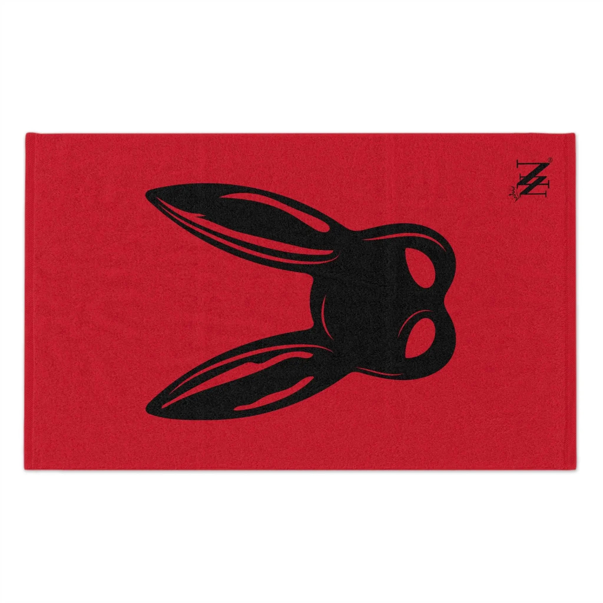Bunny Mask Red Mix & Match Soft Sex Towels | Flirty Lovers’ Gifts