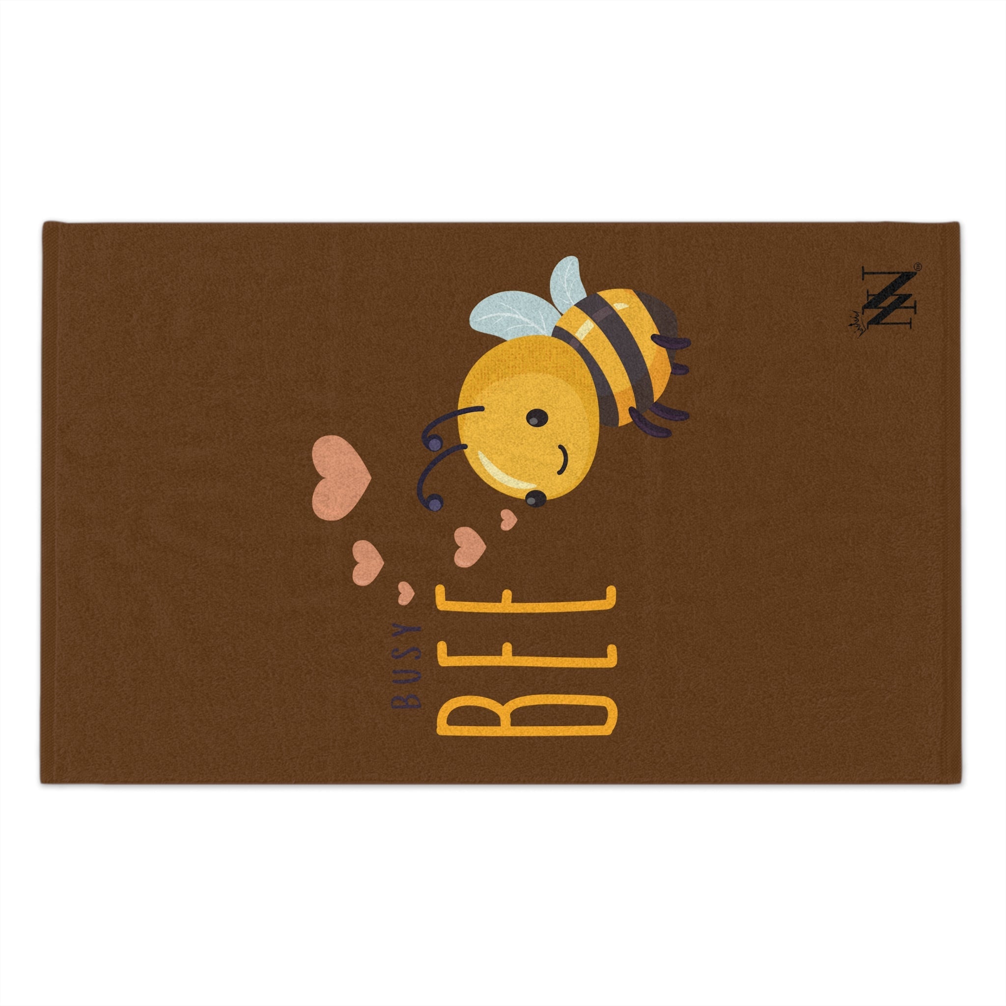 Busy Bee Brown | Mix & Match Soft Fun-Flirty Lovers’ Towels