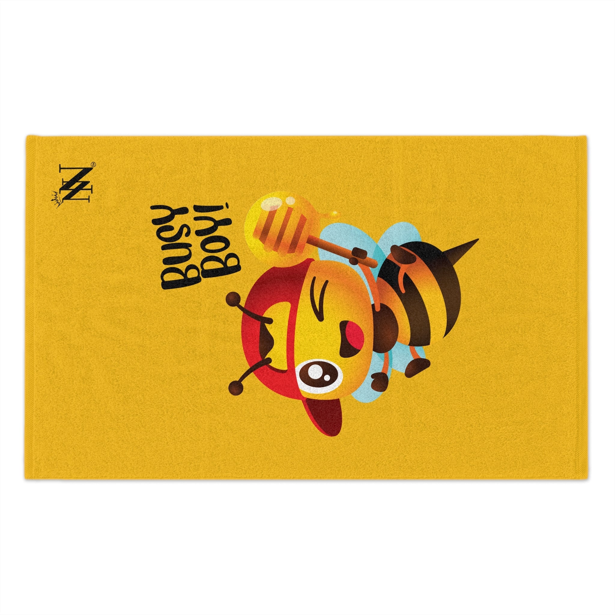 Busy Boy! Bee Yellow | Mix & Match Soft Fun-Flirty Lovers’ Towels