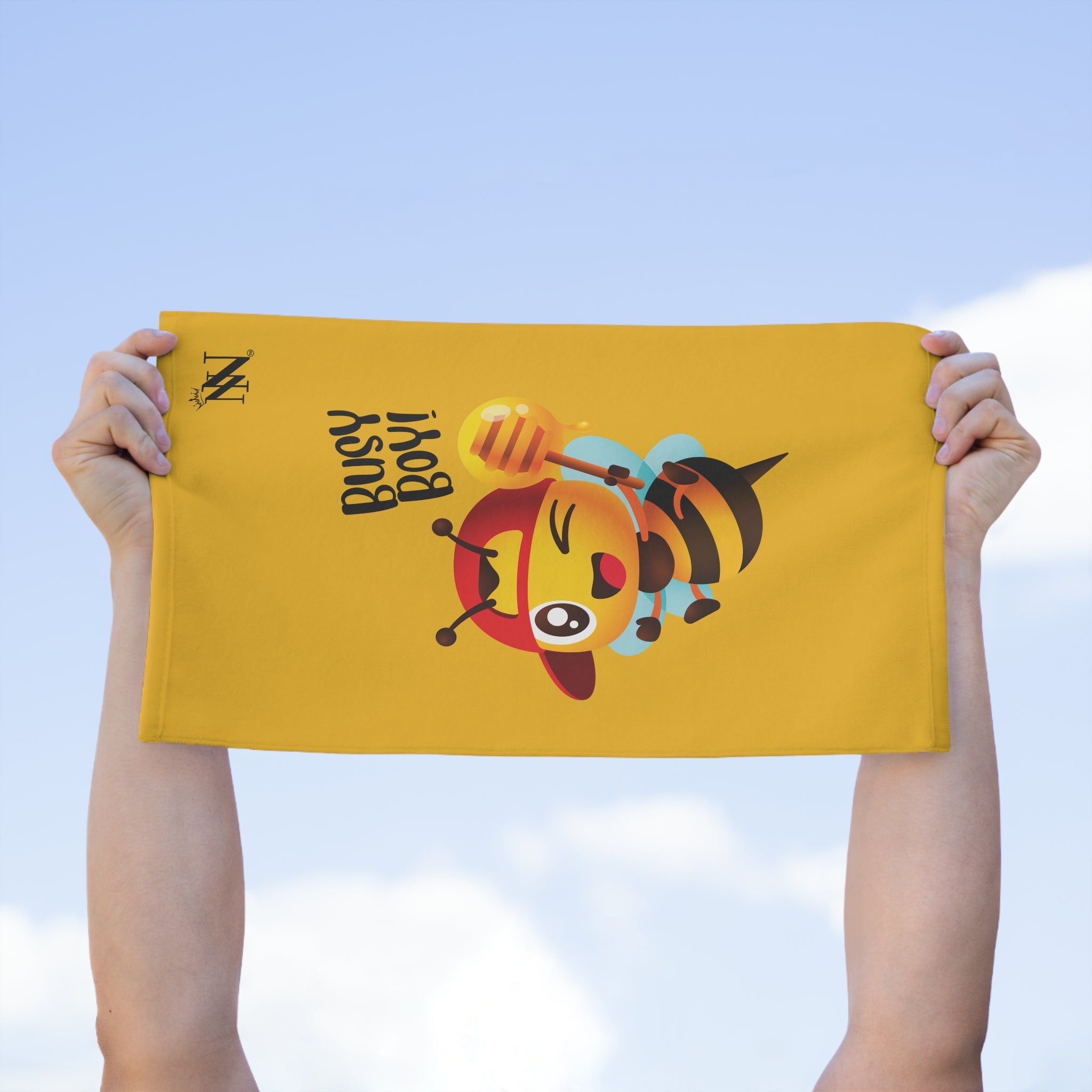 Busy Boy! Bee Yellow | Mix & Match Soft Fun-Flirty Lovers’ Towels