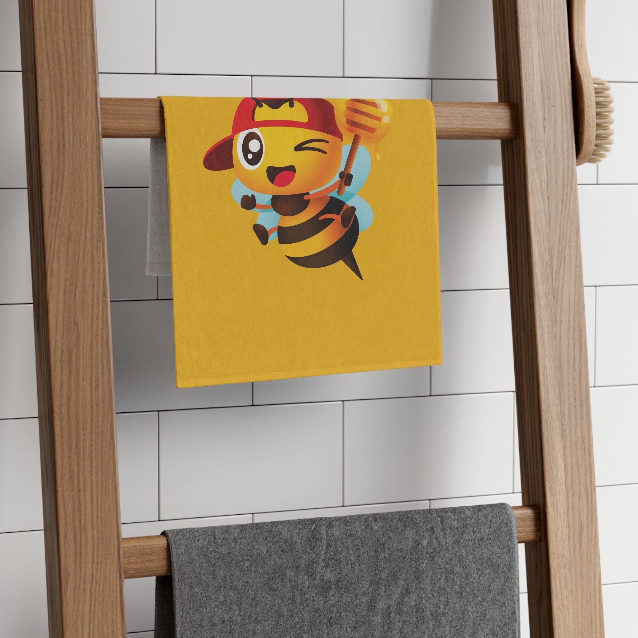 Busy Boy! Bee Yellow | Mix & Match Soft Fun-Flirty Lovers’ Towels