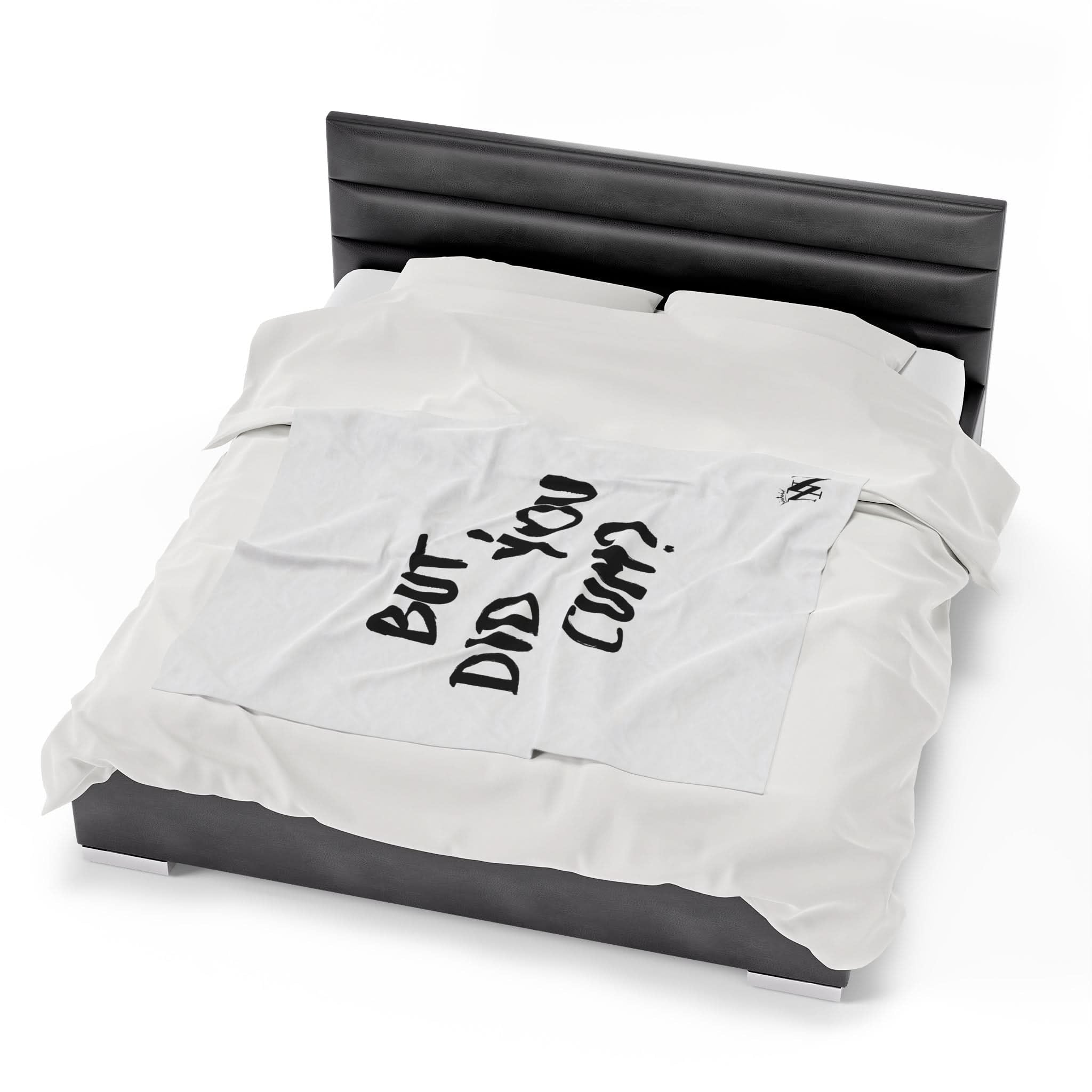 But Did You Cum? | Mix & Match Fun-Flirty Lovers’ Blankets