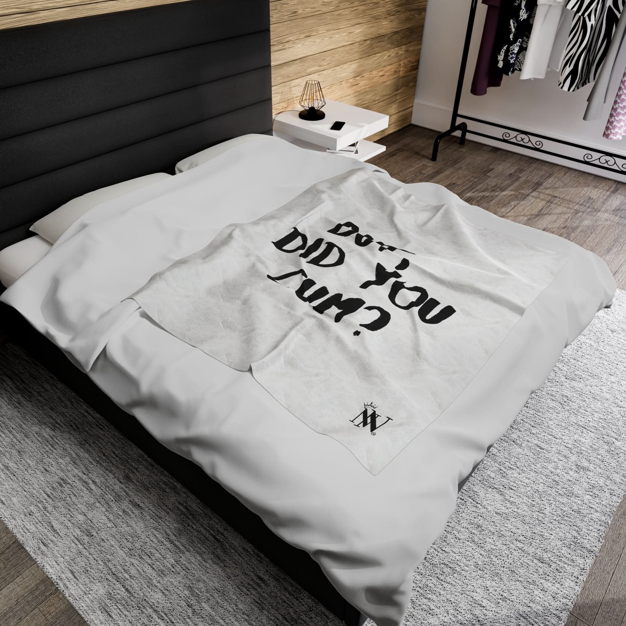 But Did You Cum? | Mix & Match Fun-Flirty Lovers’ Blankets