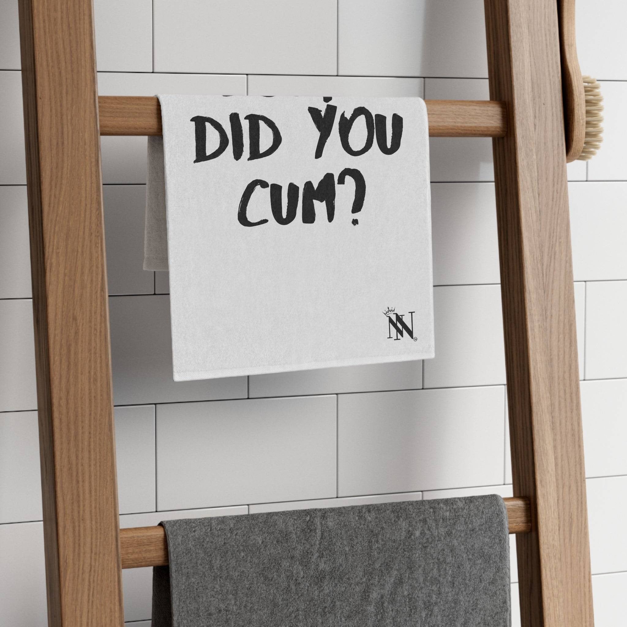 But Did You Cum? | Mix & Match Soft Fun-Flirty Lovers’ Towels