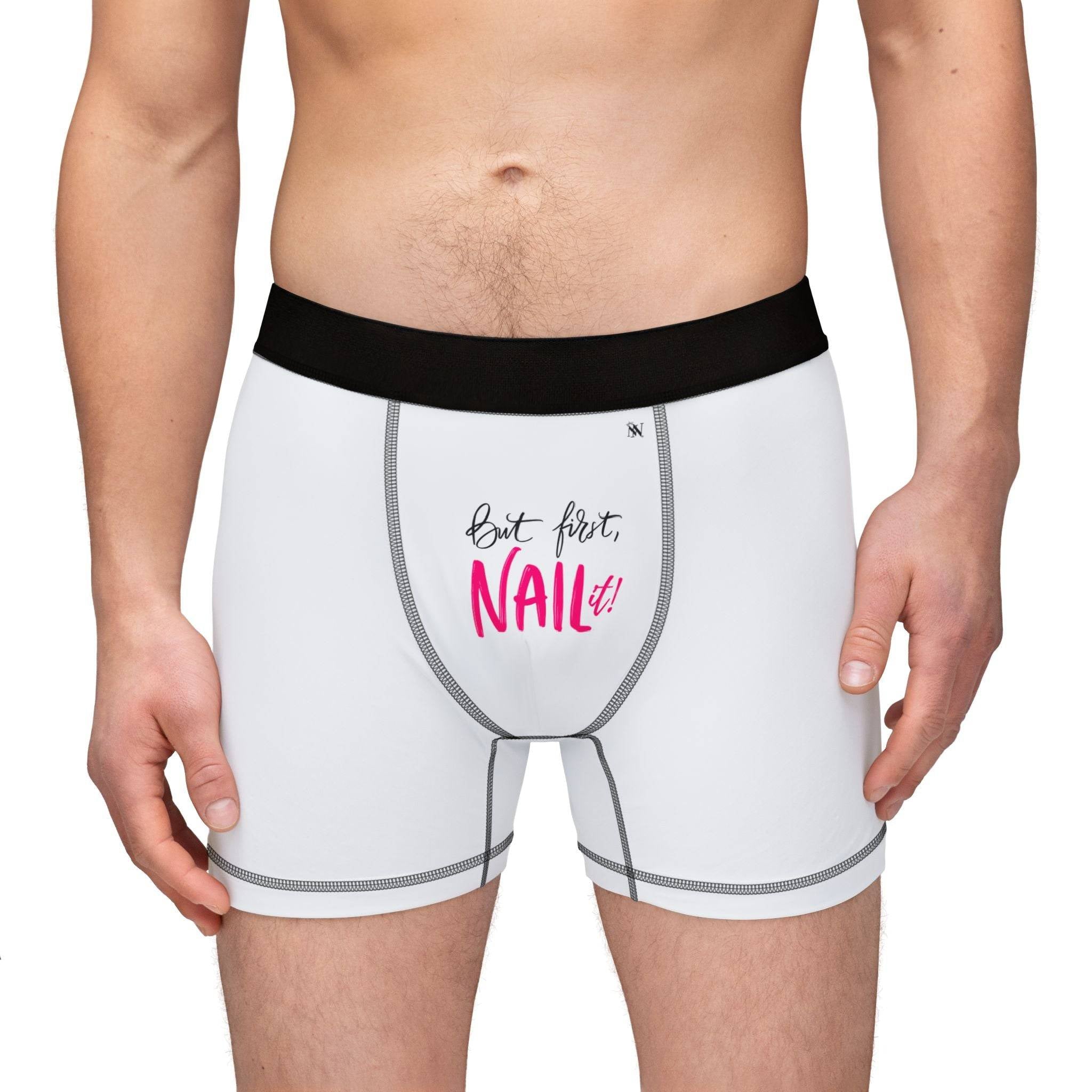 But First NAIL It! | Mix and Match Fun-Flirty Lovers’ Boxer Briefs