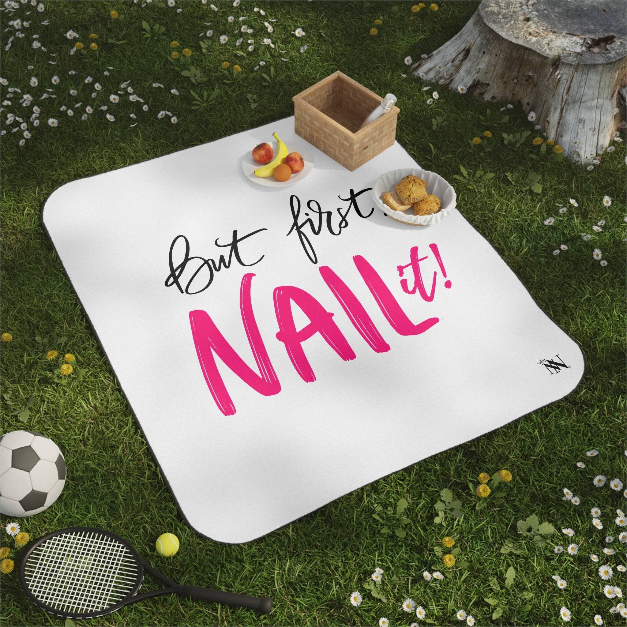 But First NAIL It! | Mix Match Fun-Flirty Lovers’ Water-Resistant Blankets