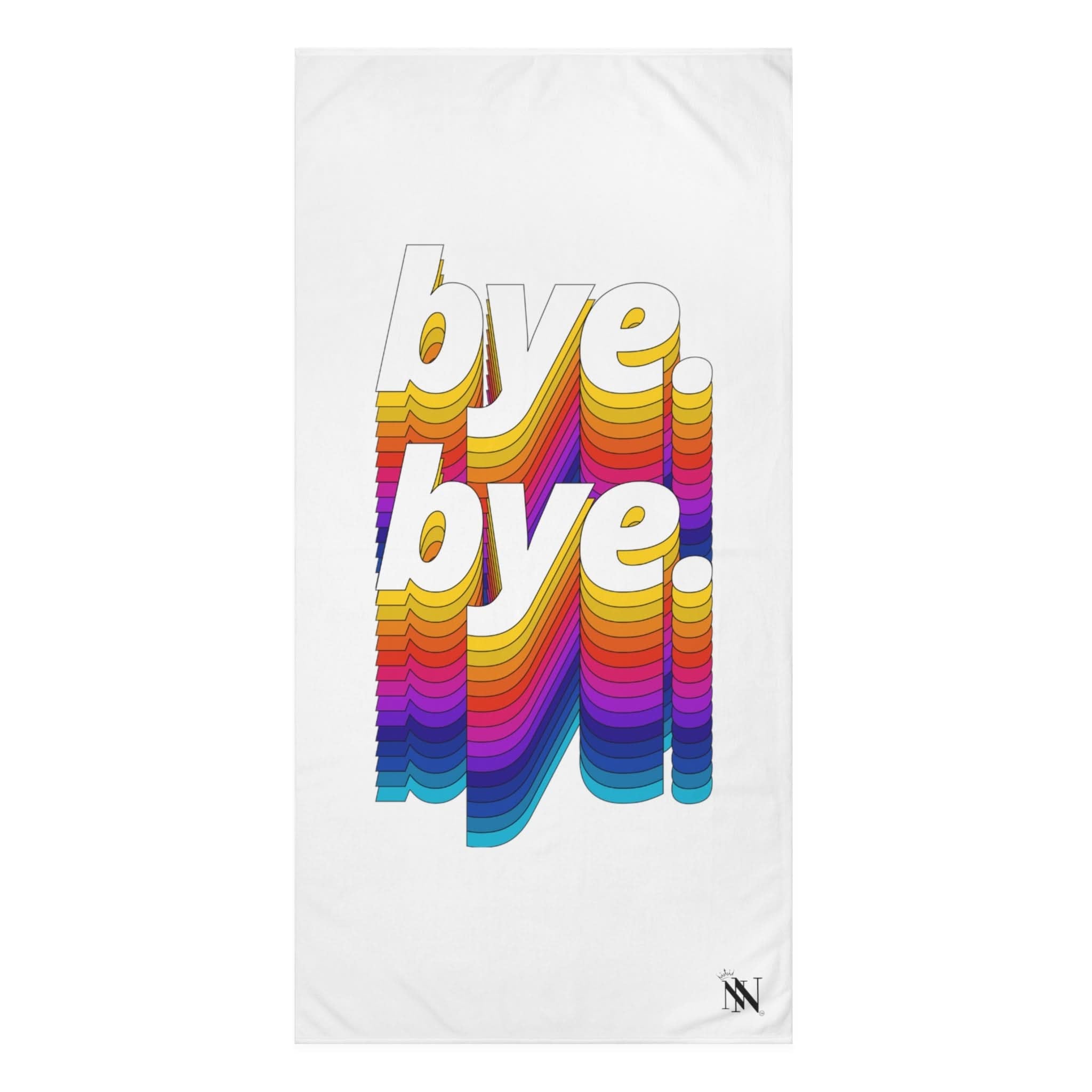 Bye. Bye. | Mix & Match Naughty XL Fun-Flirty Lovers’ Towels