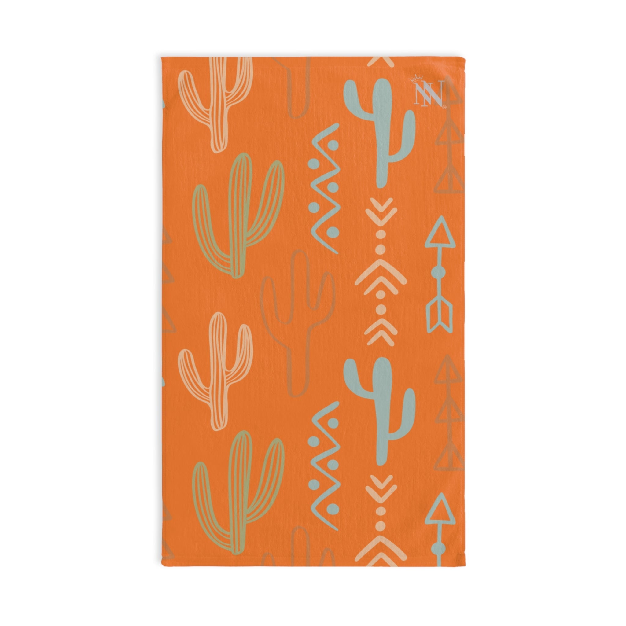 Cactus Western Pattern Crusta | Mix & Match Original Fun-Flirty Lovers’ Towels