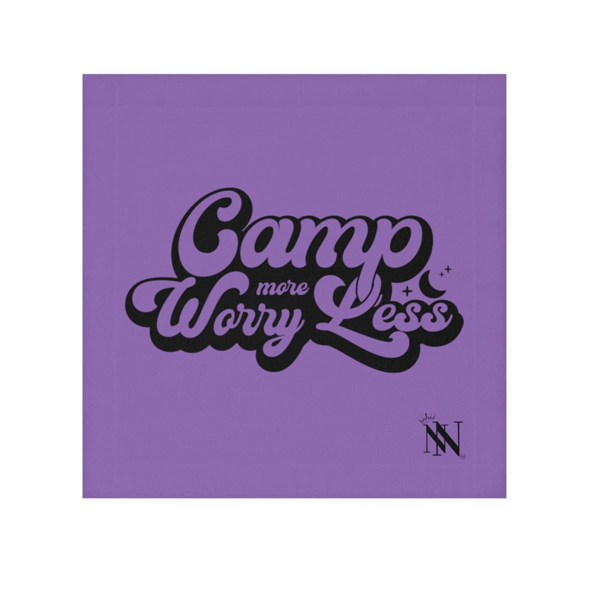 Camp More Worry Less Lavendar | Mix & Match Lils’ Fun-Flirty Lovers’ Towels
