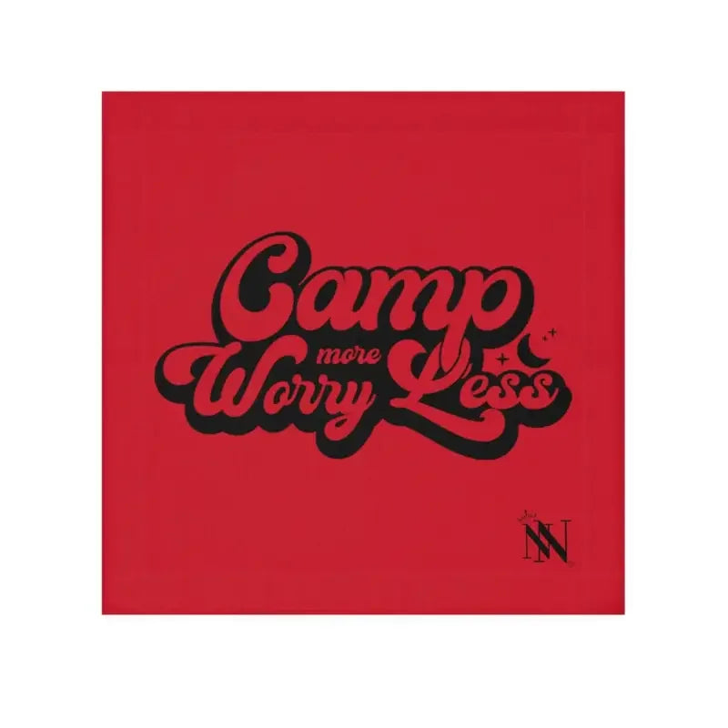 Camp More Worry Less Red | Mix & Match Lils’ Fun-Flirty Lovers’ Towels