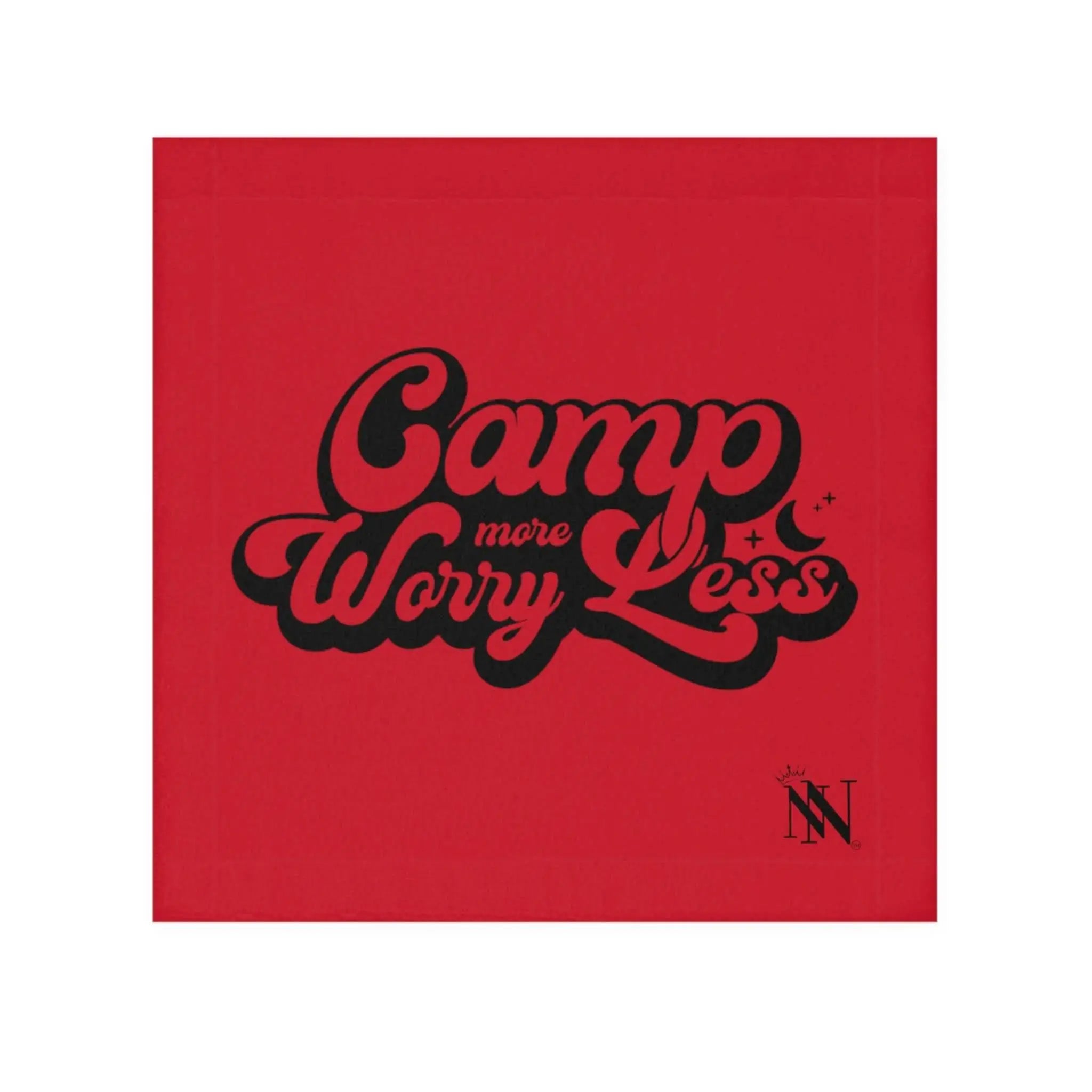 Camp More Worry Less Red | Mix & Match Lils’ Fun-Flirty Lovers’ Towels