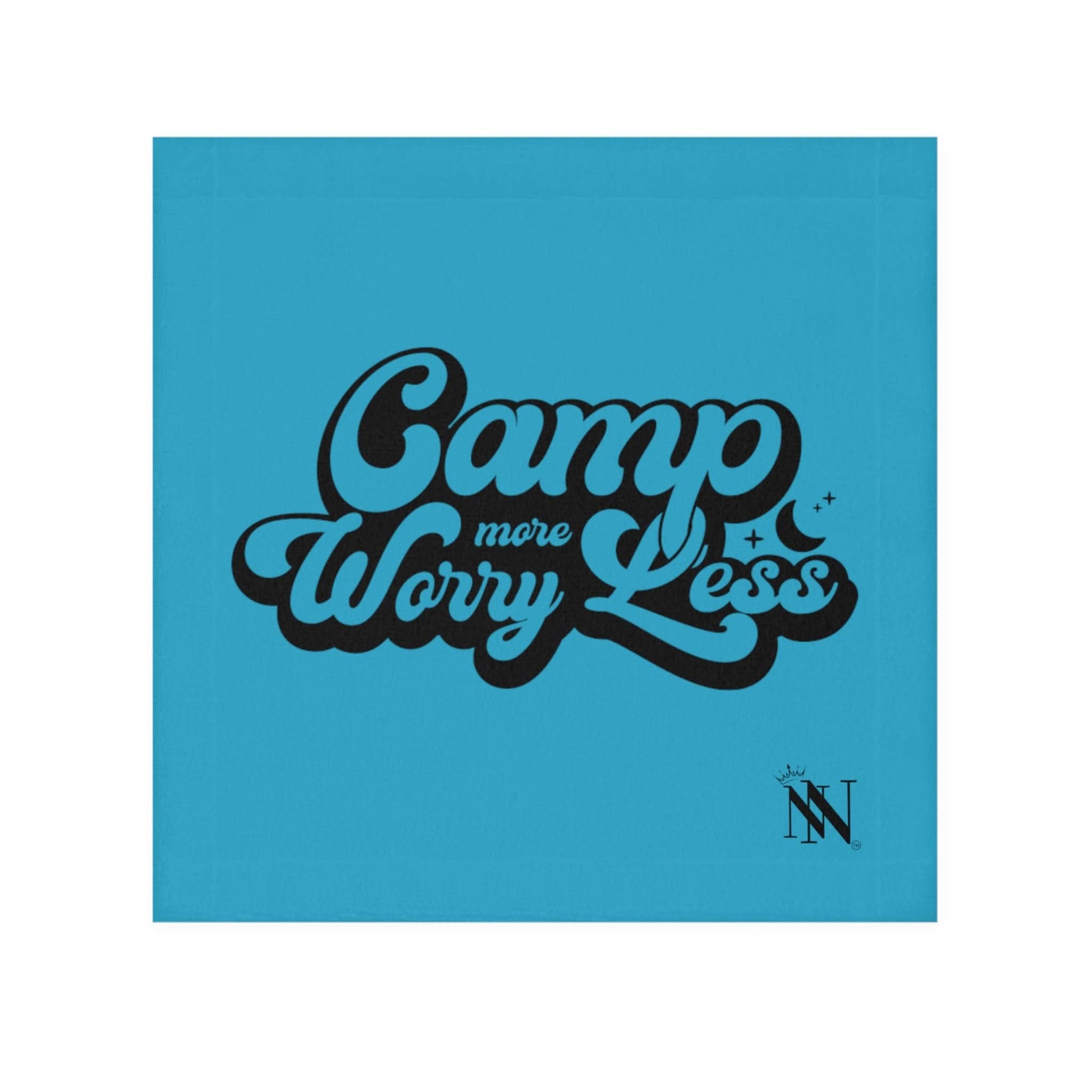 Camp More Worry Less Teal | Mix & Match Lils’ Fun-Flirty Lovers’ Towels