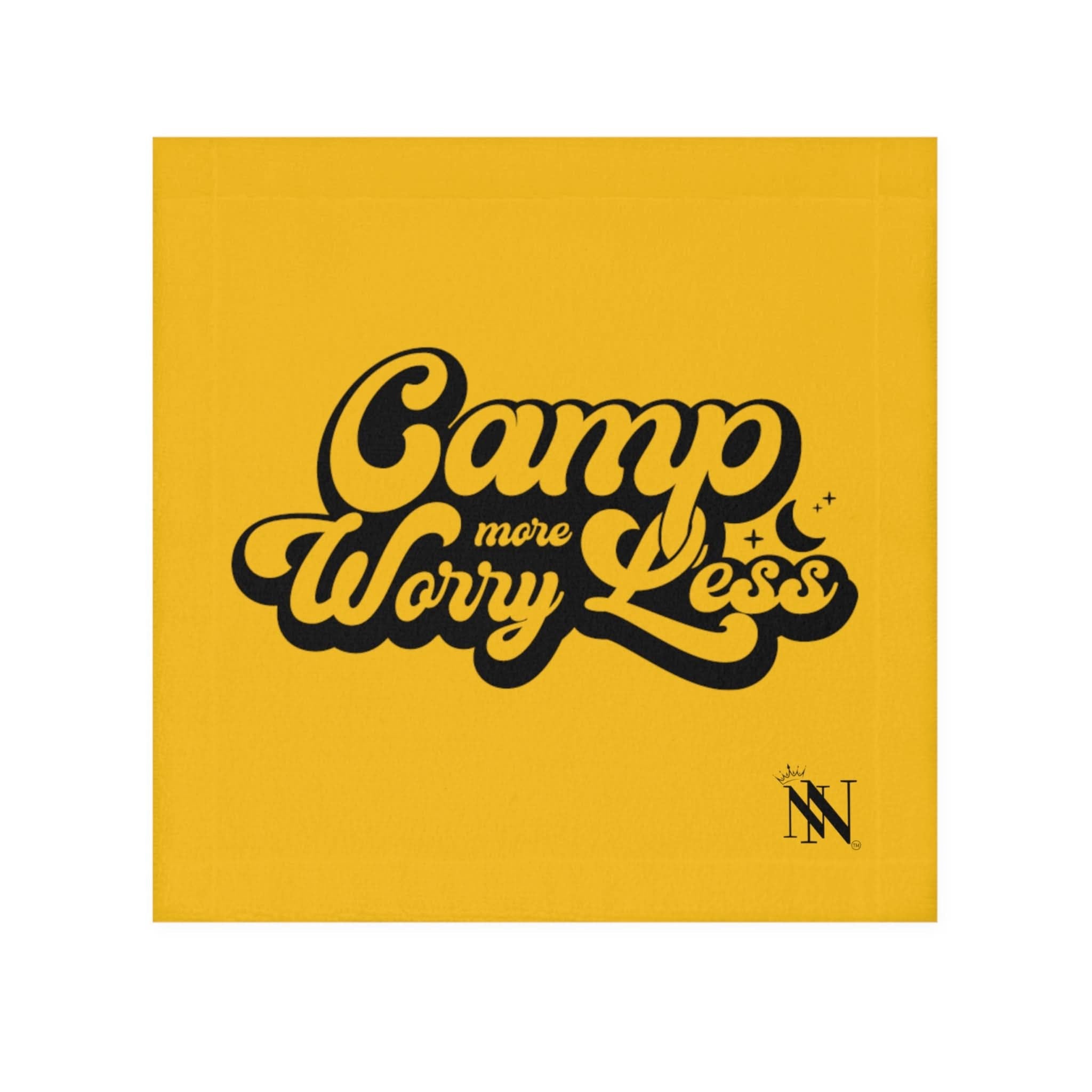 Camp More Worry Less Yellow | Mix & Match Lils’ Fun-Flirty Lovers’ Towels