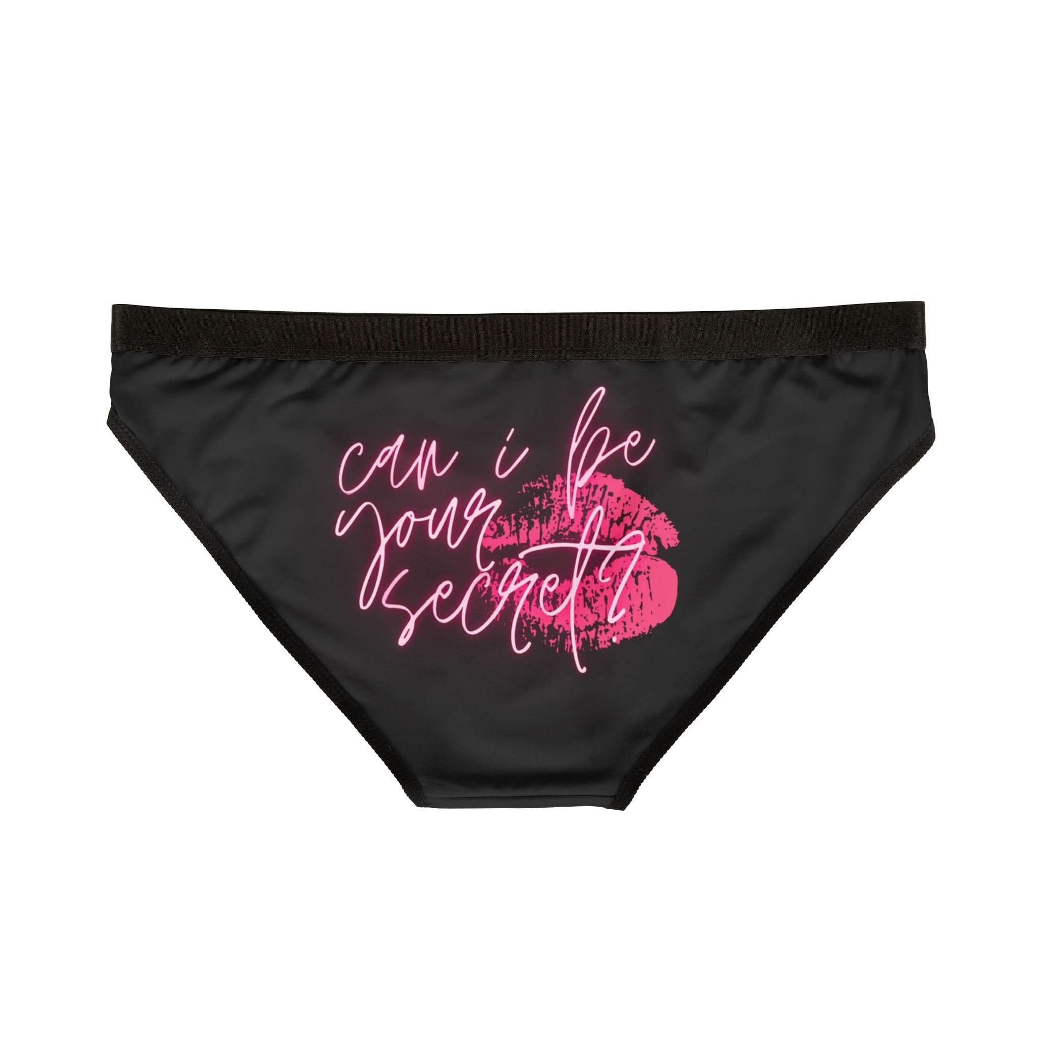 Can I Be Your Secret? | Mix & Match Women’s Fun-Flirty Lovers’ Panties